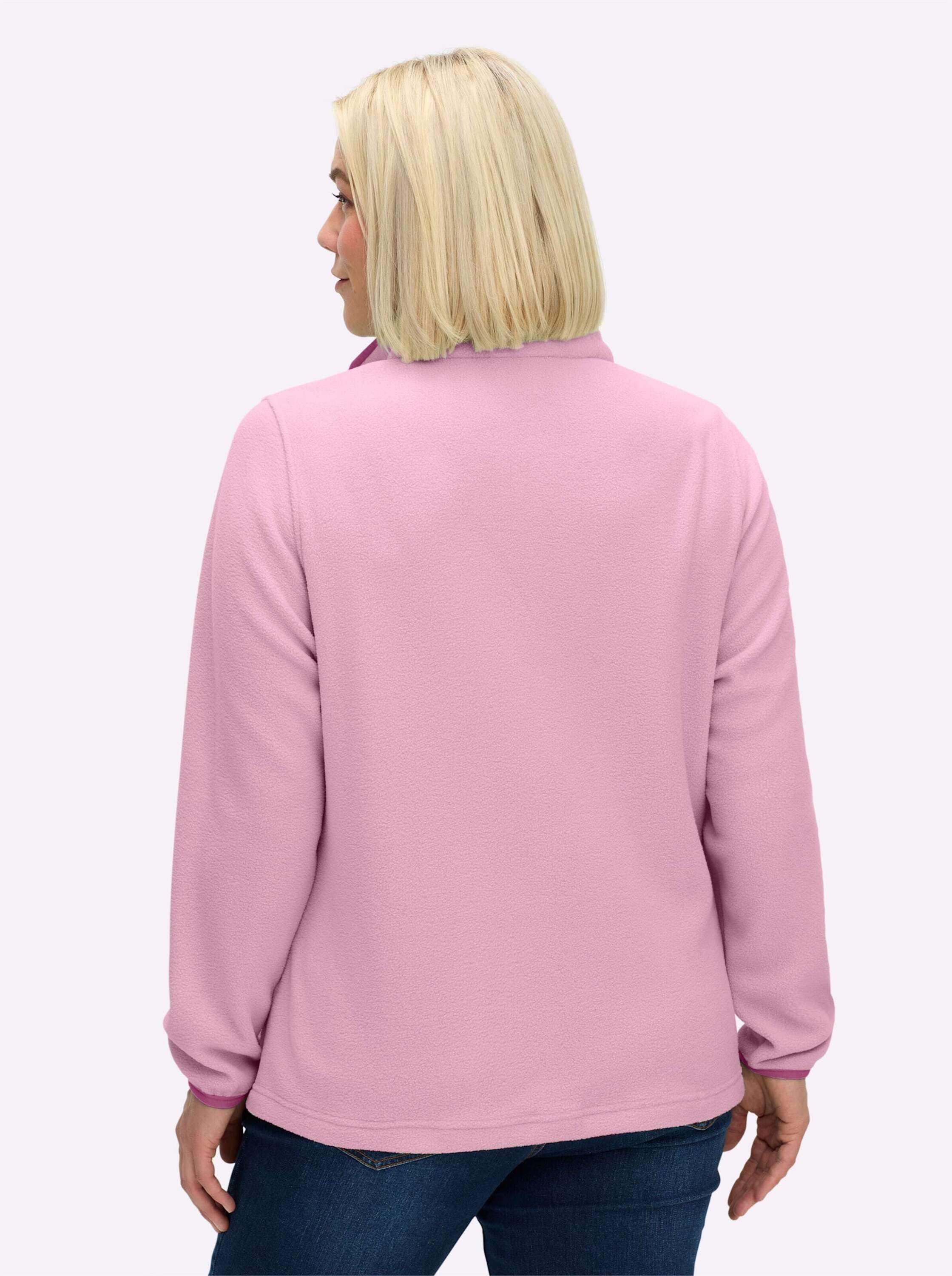 Sieh an! T-Shirt Fleece-Shirt Langarm