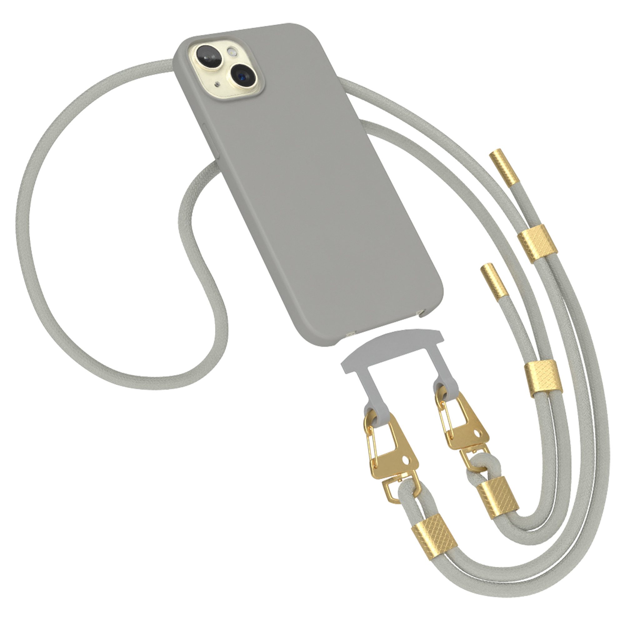 Handykette 2in1 Hülle mit Band für iPhone 15 Plus