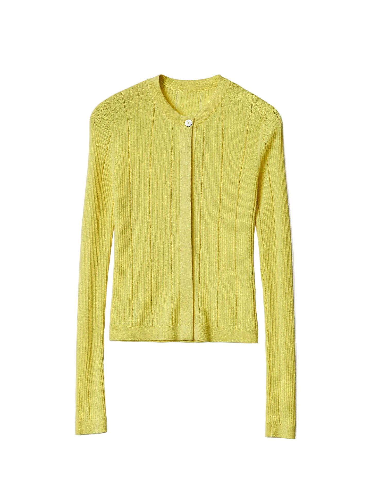 GOBI Cashmere Cardigan Strickjacke mit verdeckter Knopfleiste aus Kaschmir-Seide