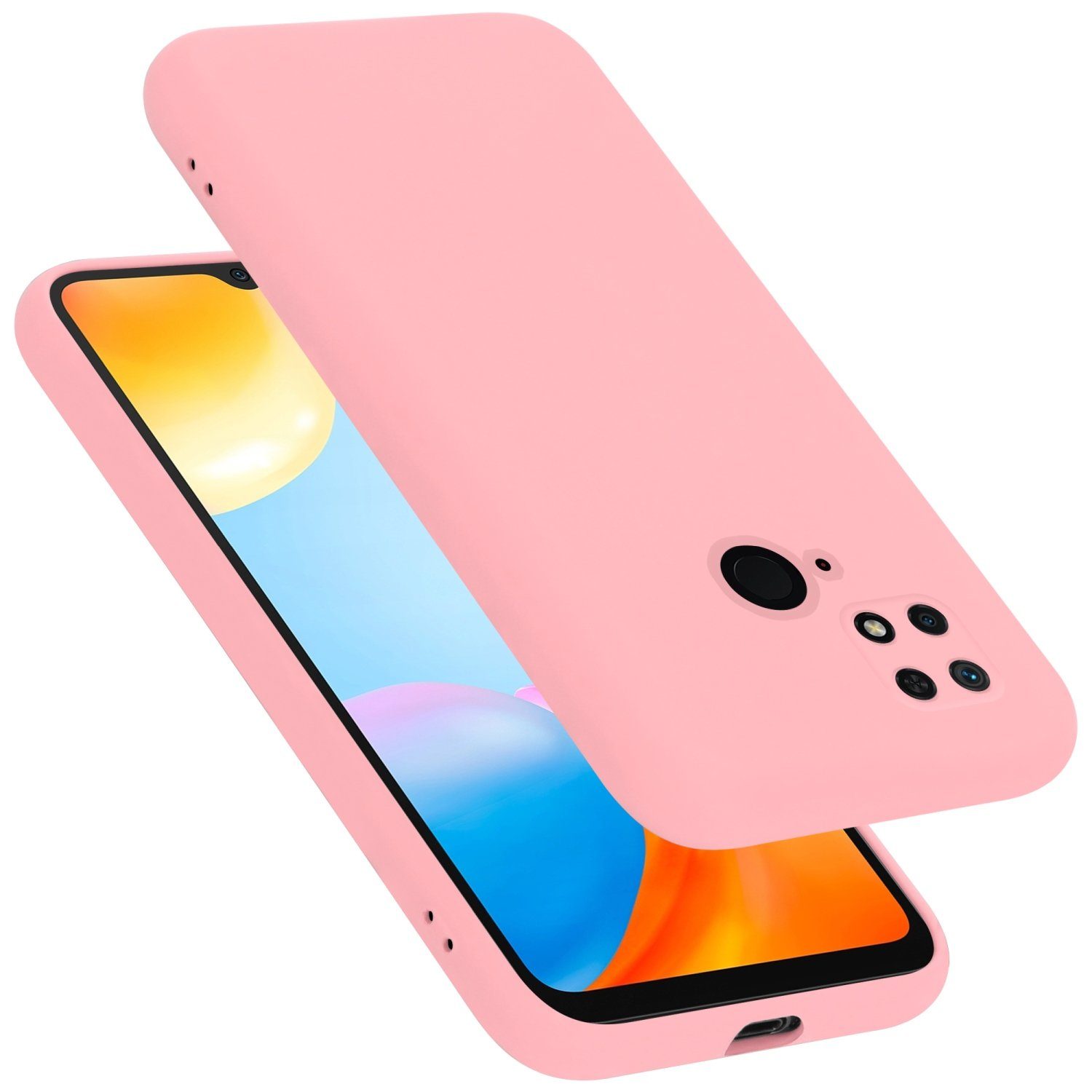 Cadorabo Handyhülle für Xiaomi RedMi 10C / POCO C40 Hülle Xiaomi RedMi 10C / POCO C40, Flexible Hülle TPU Silikon Schutzhülle Back Cover Case