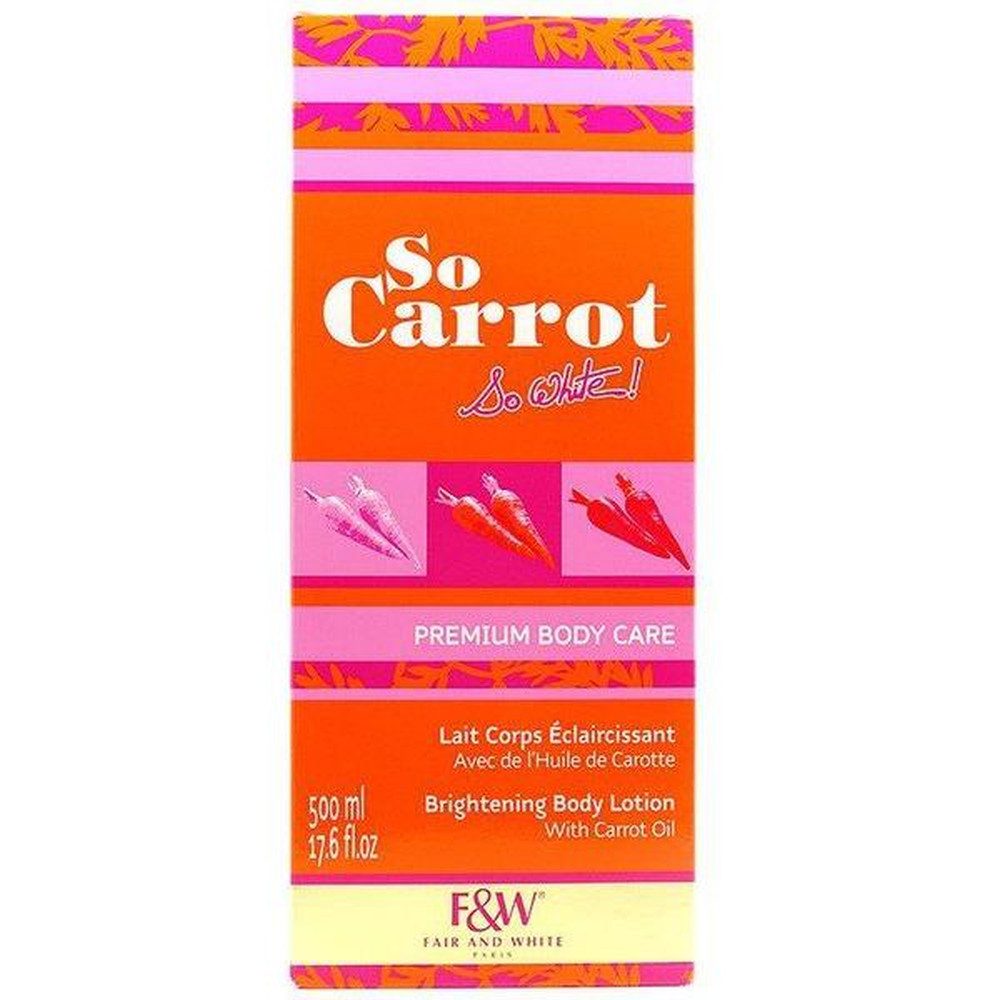 Bodylotion Fair&White So Carrot Brightening Body Lotion 500ml