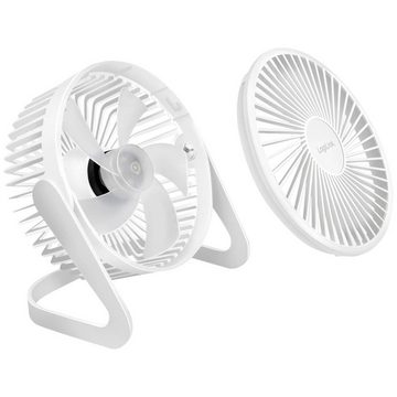 LogiLink Mini USB-Ventilator 15cm USB Schreibtischventilator, Schutzgitter, Drehzahlregelung