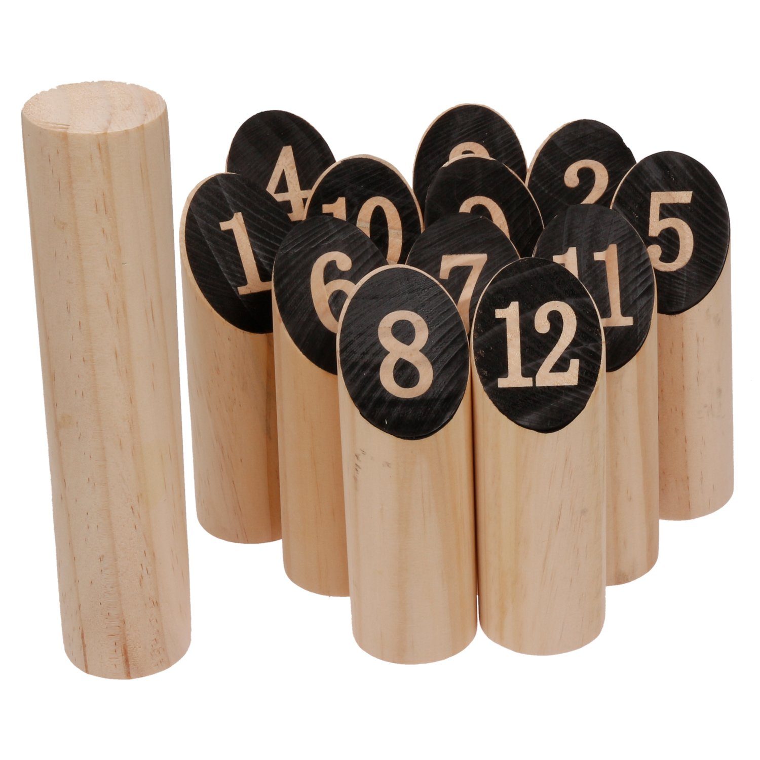 FunTomia Outdoor-Spielzeug Kubb Spiel Groß skandinavisches günstig online kaufen
