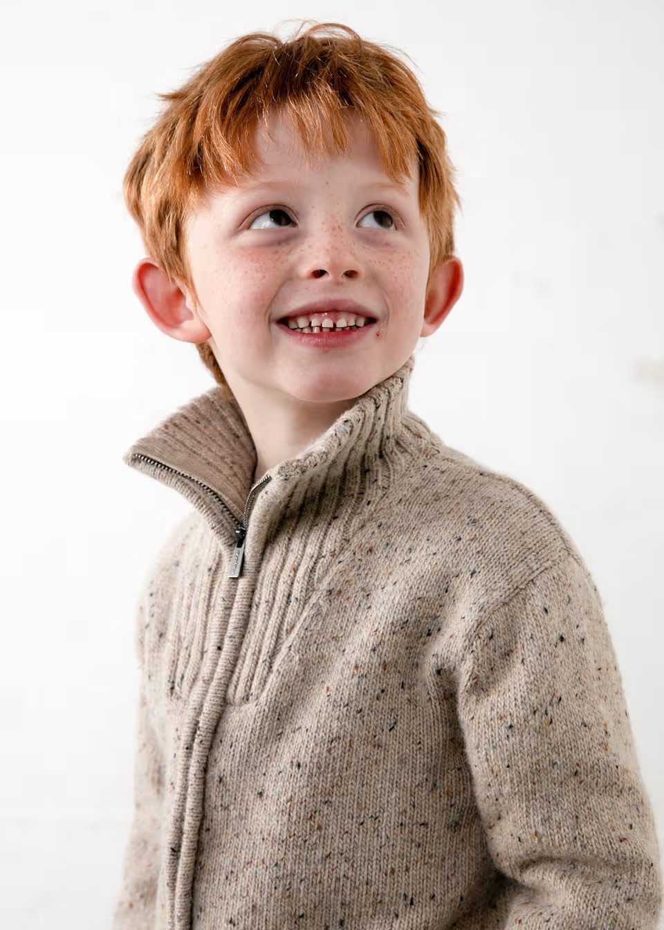 Mayoral Strickjacke Mayoral Strickjacke Jungen – Beige/Melange (430155) – Bild 2 von 5