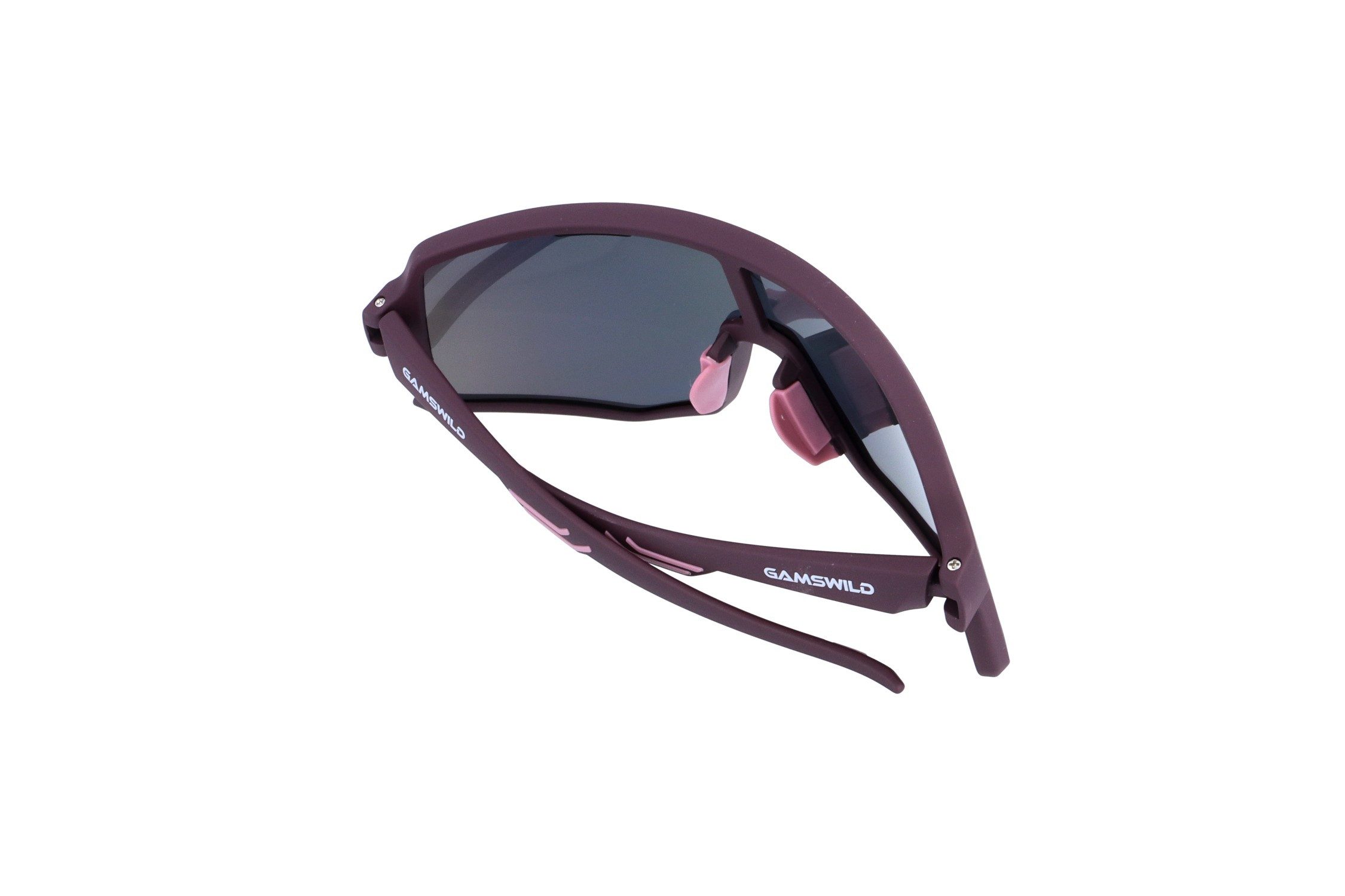 Gamswild Sonnenbrille UV400 Sonnenbrille Fahrradbrille Skibrille TR90 schnelle Brille Damen Herren WS4042 in, lila, blau, schw.-rot, oliv, beere, weiß