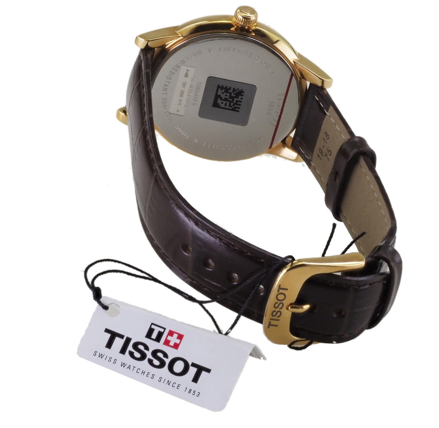 Tissot Quarzuhr Tissot Herren Quarz Uhr Carson T-Classic T0854103601100, (Rosegold)