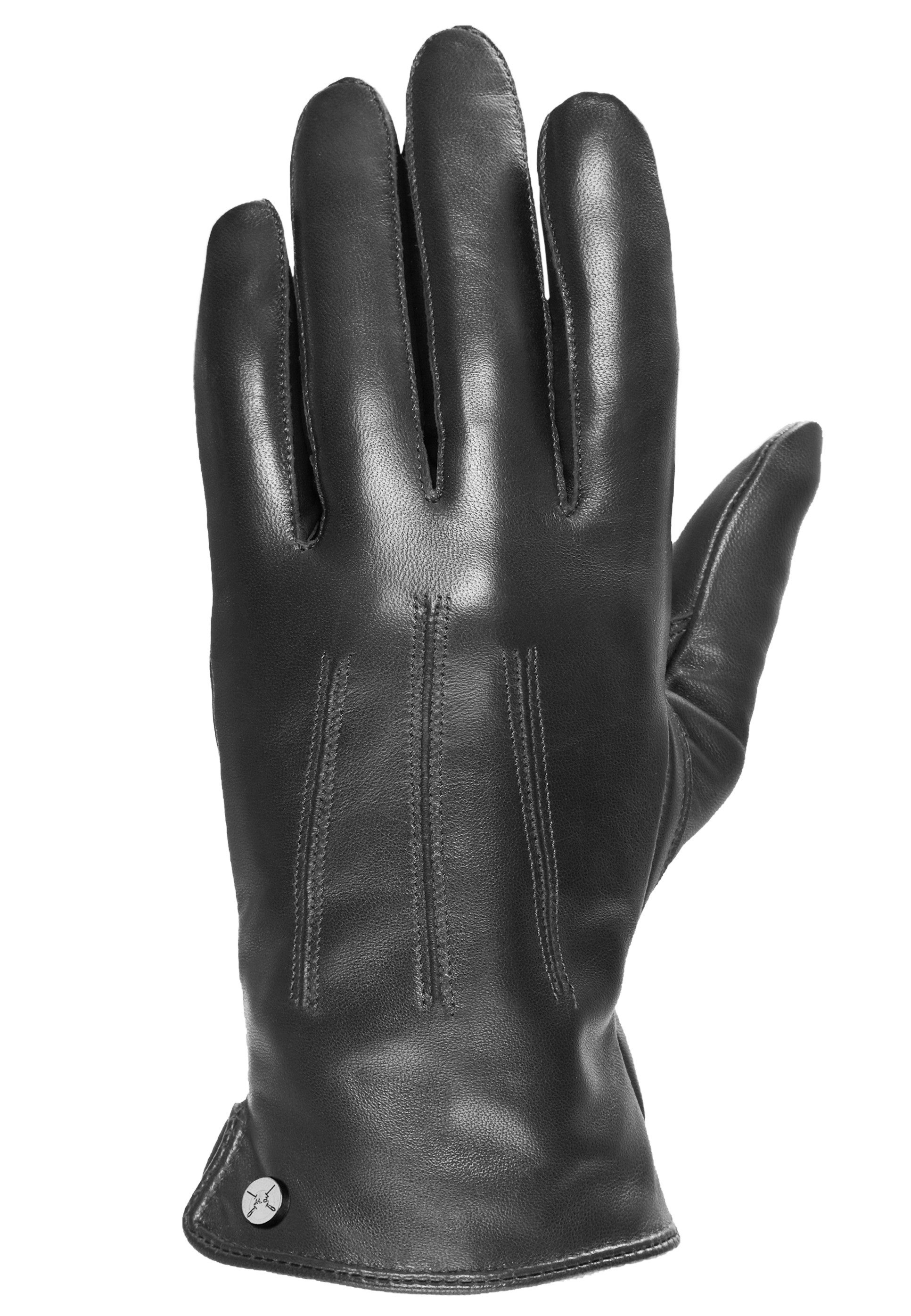 PEARLWOOD Lederhandschuhe GRAY (1 Paar) Weiches Innenfutter mit Wollanteil, günstig online kaufen