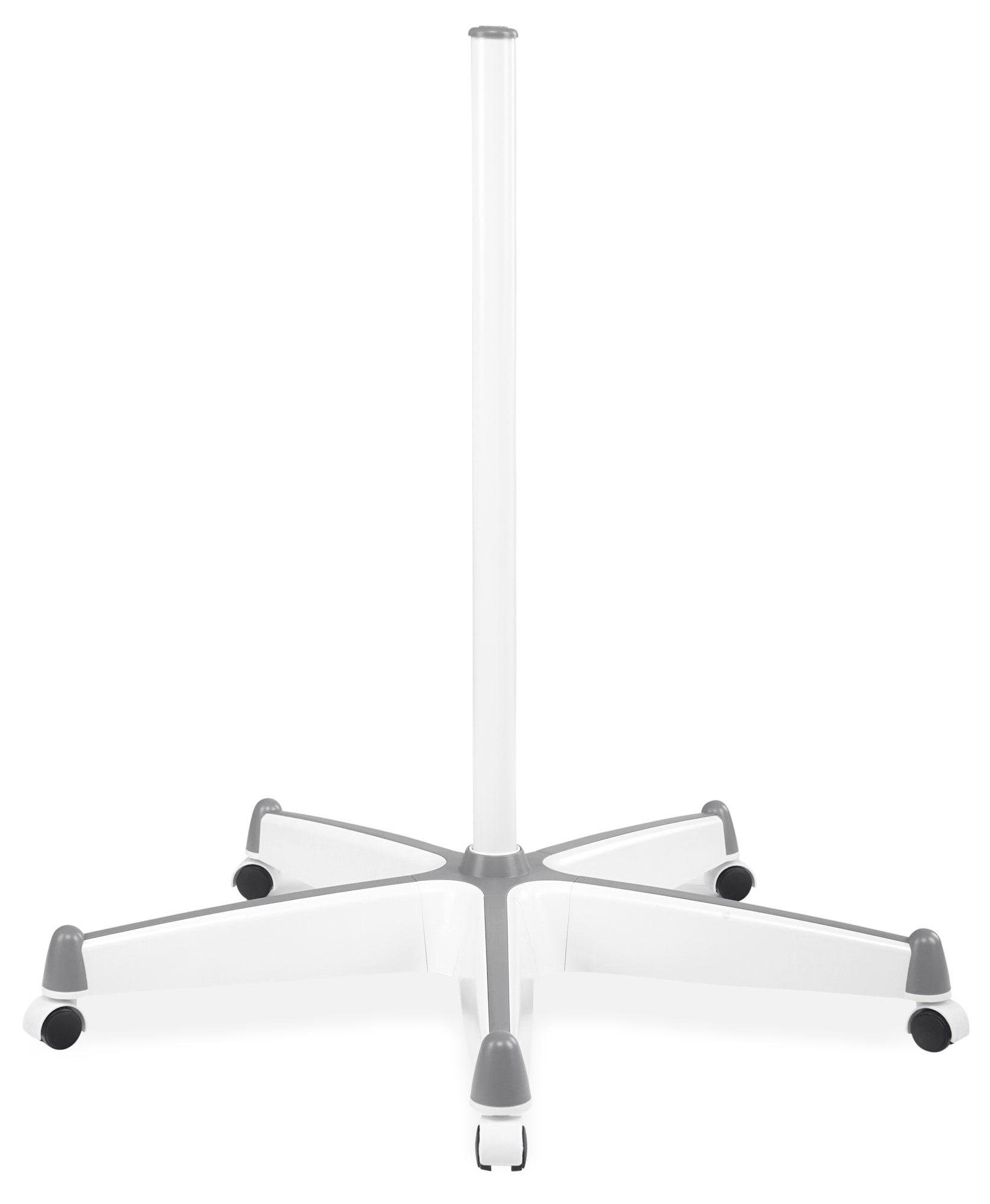 Showlite Halterungszubehör RS-100 Rollenstativ für Lupenleuchte 5 Standfüße mit Rollen, H 70 cm, (Rollenstativ passend zur Showlite LL-6085D)