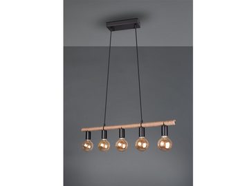 TRIO Leuchten LED Pendelleuchte, Dimmfunktion, LED wechselbar, Warmweiß, ausgefallene Edison Seil-lampe für über-n Esstisch mehrflammig, B 80cm