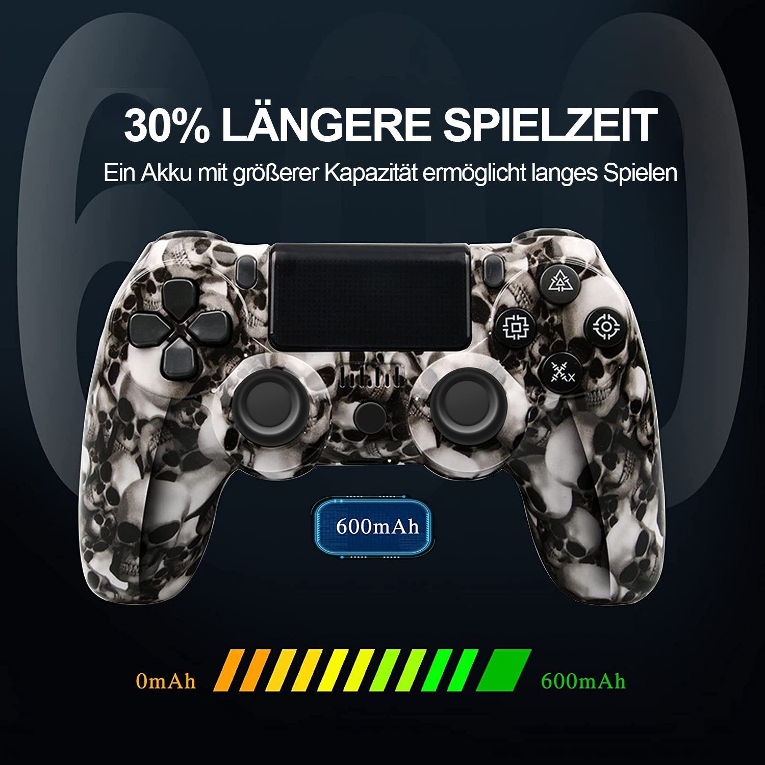 7. Bild von Vaxiuja »Gamepad für PS4, Wireless Game Controller, Bluetooth Verbindung« Gamepad
