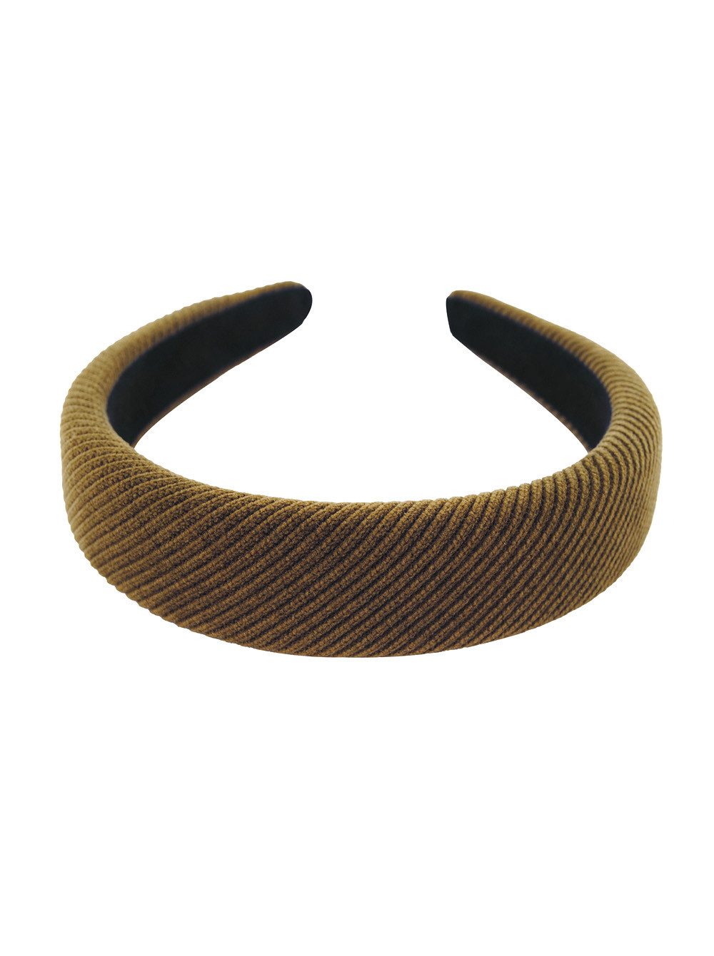 axy Haarreif Breiter Haarreif mit Stoff gepolstertes Cord, Vintage Damen Haareifen Haarband