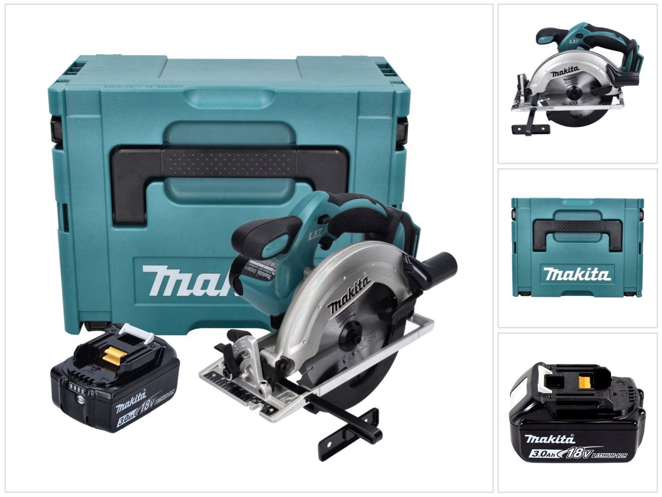 Makita Kompakt-Handkreissäge DSS 611 F1J Akku Handkreissäge 18 V 165 mm + 1 günstig online kaufen