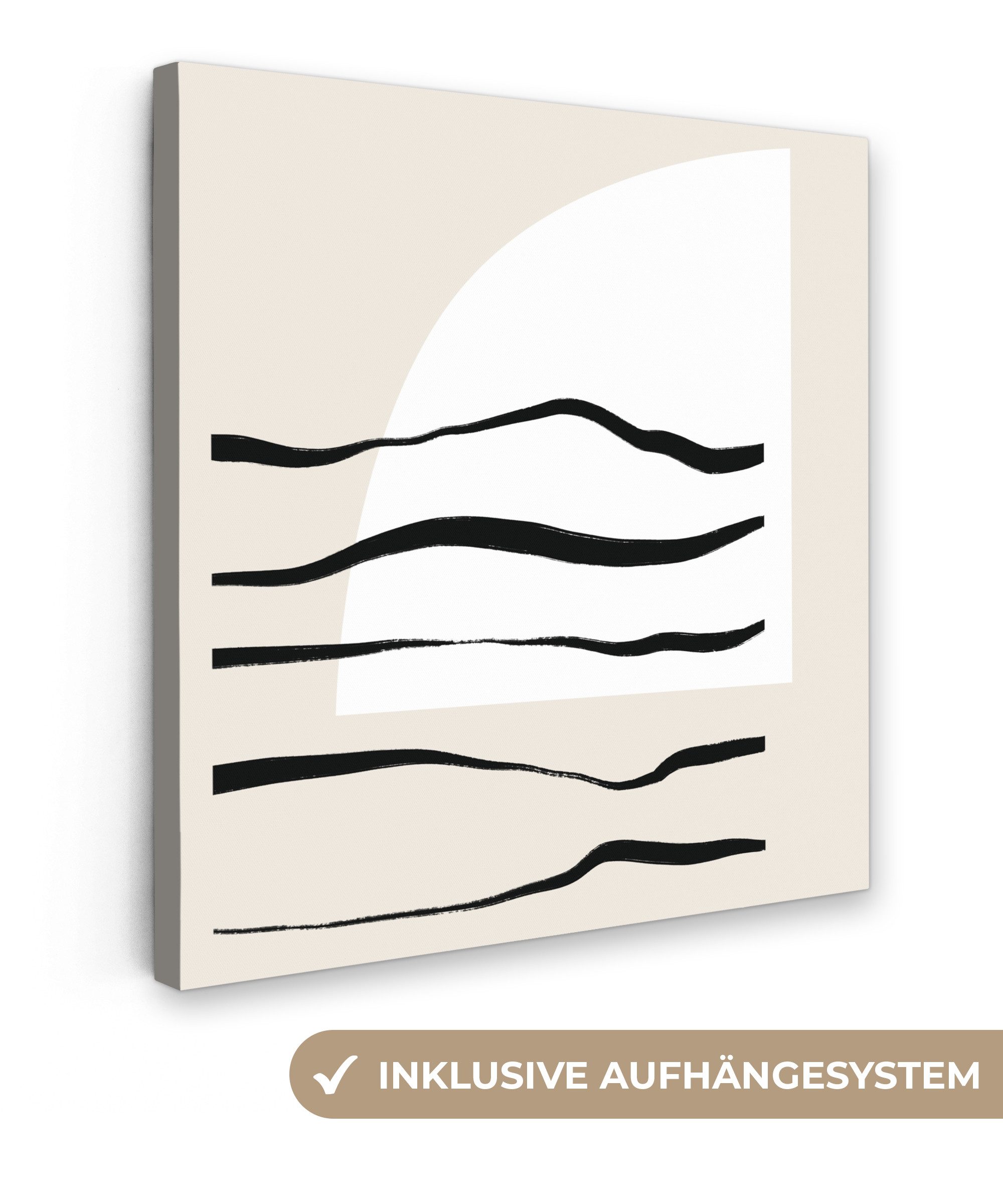 OneMillionCanvasses® Leinwandbild Abstrakt - Linie - günstig online kaufen
