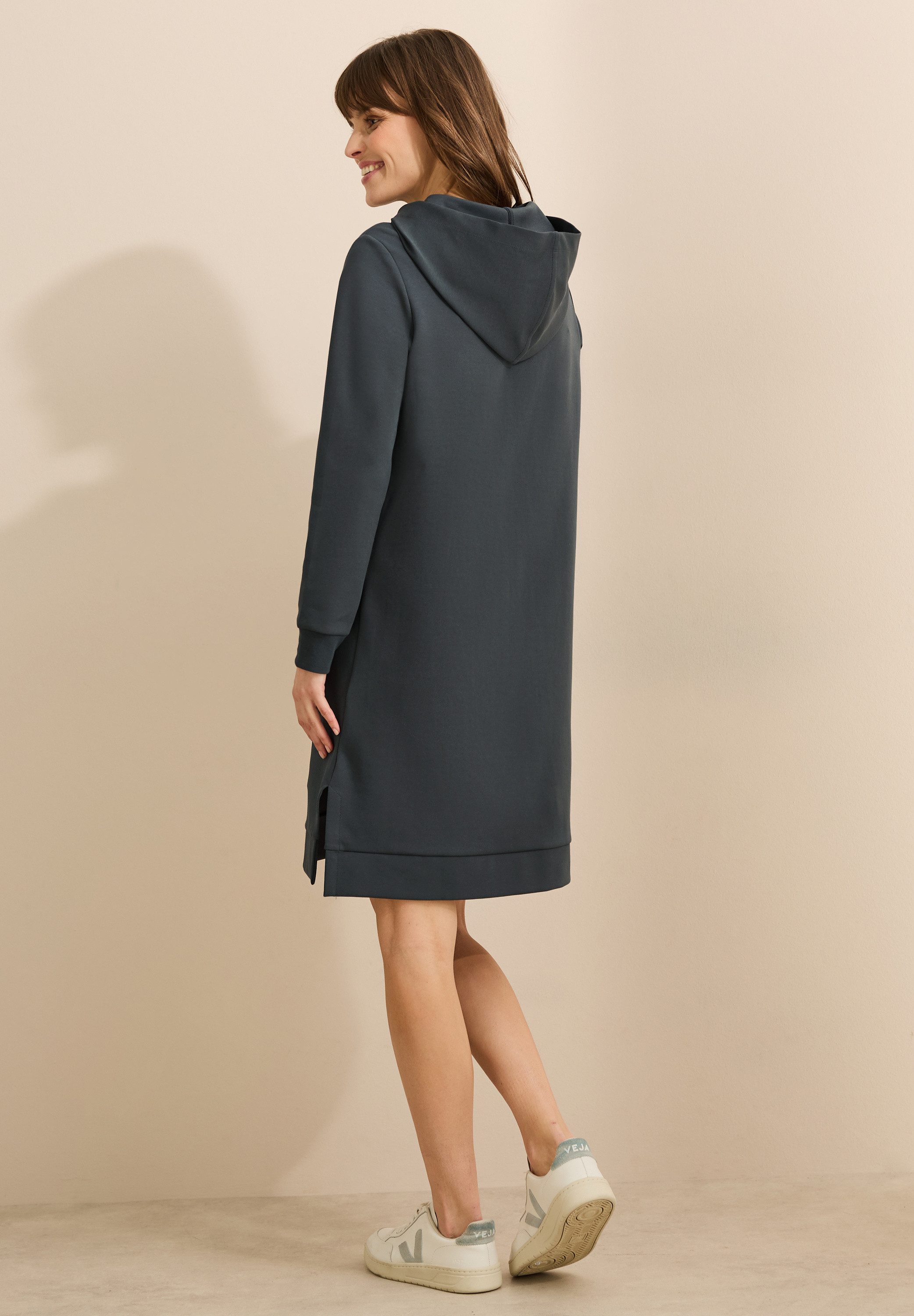 CECIL Sweatkleid mit Schriftzug günstig online kaufen