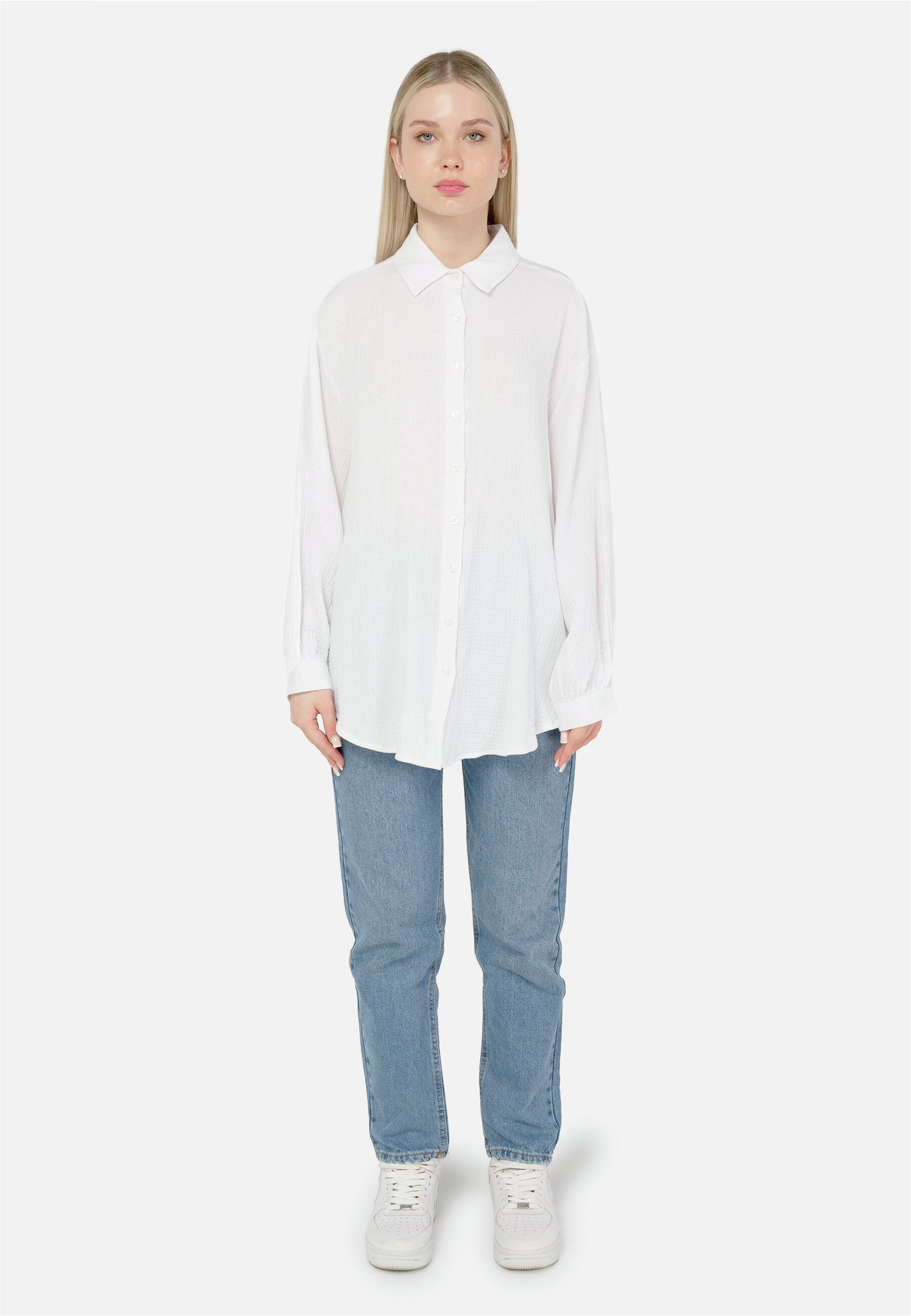 freshlions Langarmhemd Honari (1-tlg) im klassischen Design