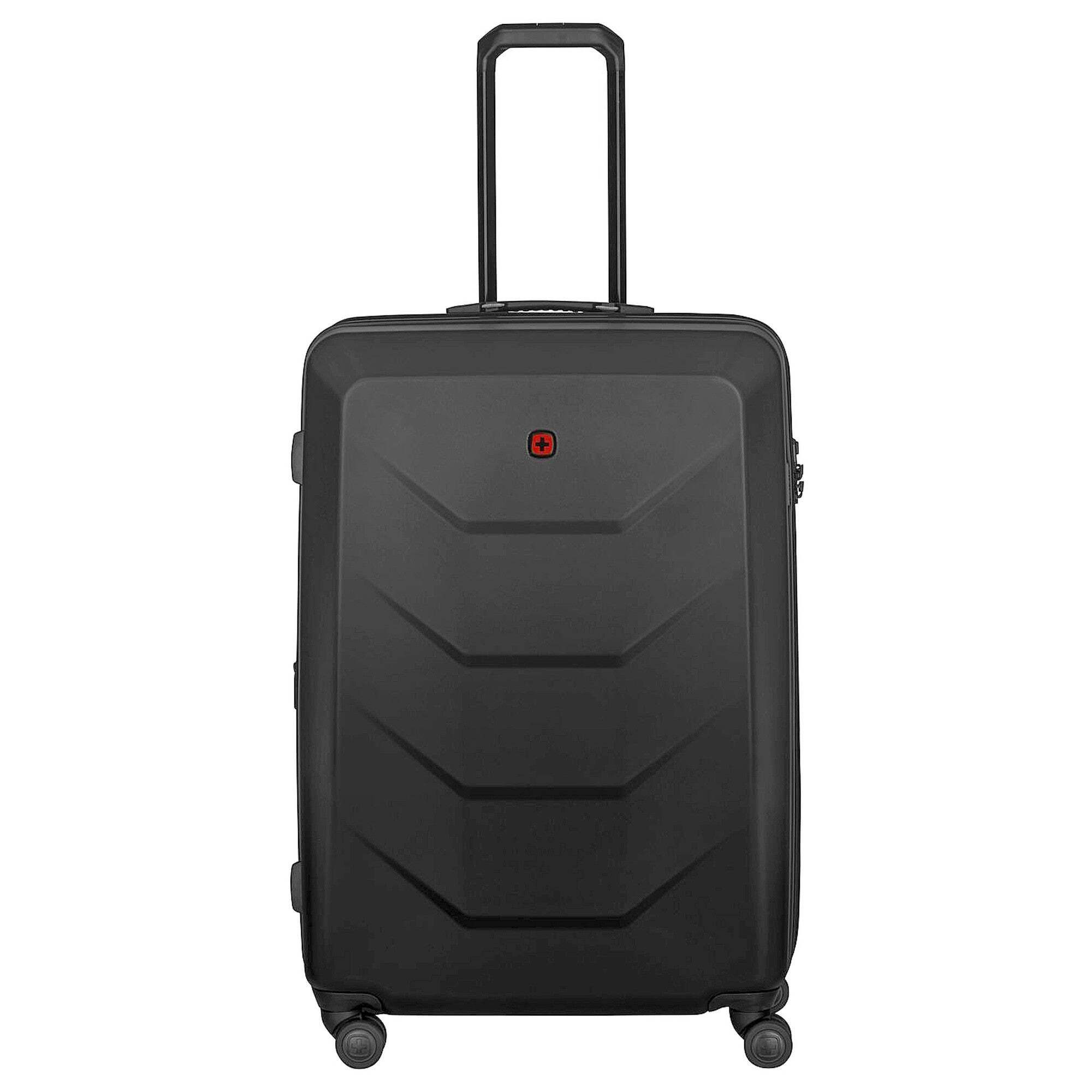 Wenger Trolley Prymo - 4-Rollen-Trolley L 76cm erw. (black), 4 Rollen