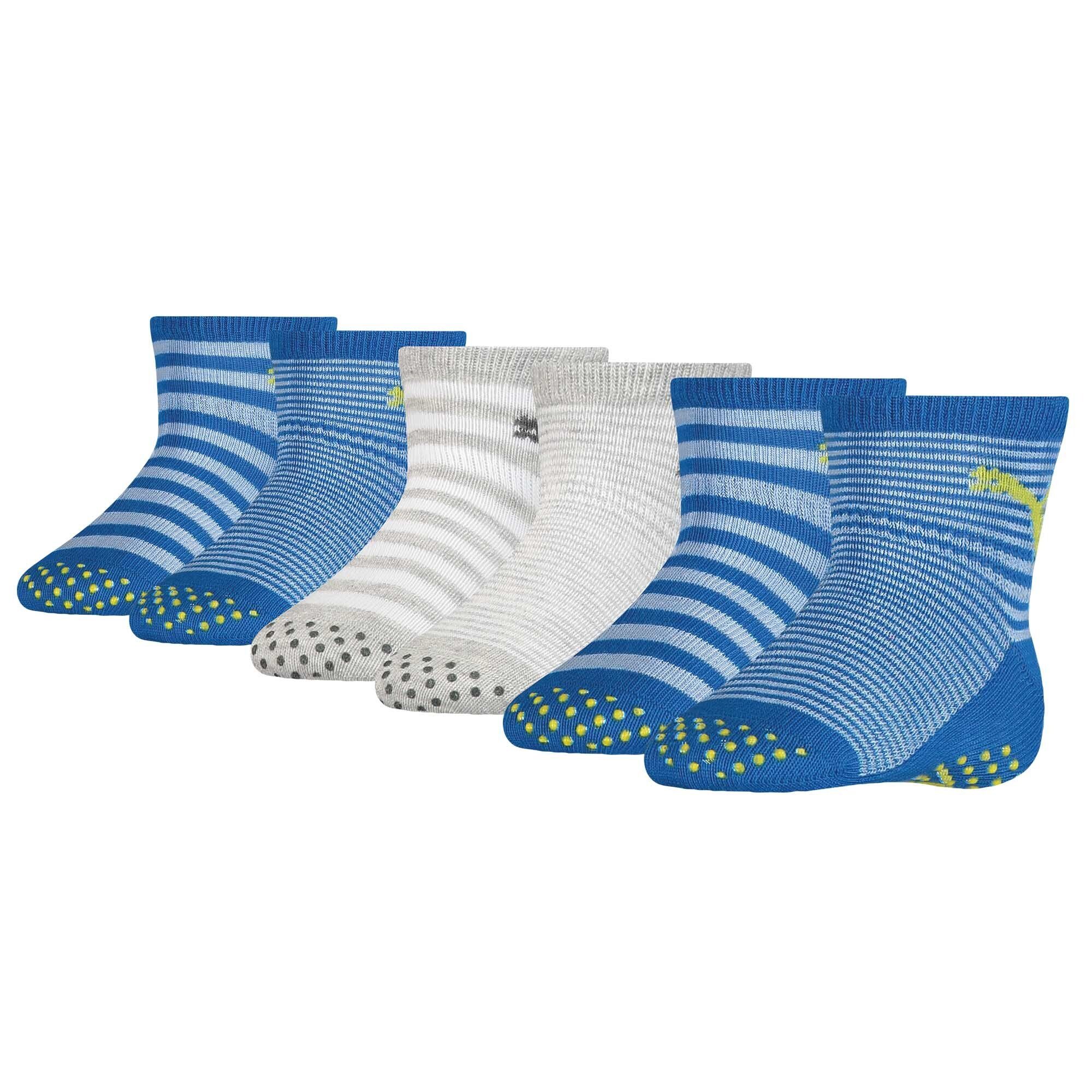 PUMA Kurzsocken Baby Unisex Socken, 6er Pack - PUMA BABY SOCK ABS