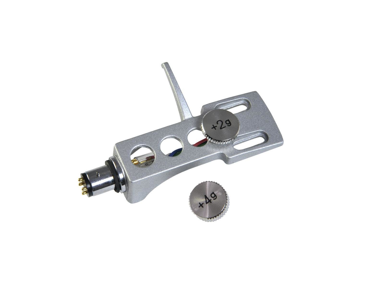 DJ Controller OMNITRONIC Headshell Systemträger mit Gewicht sil