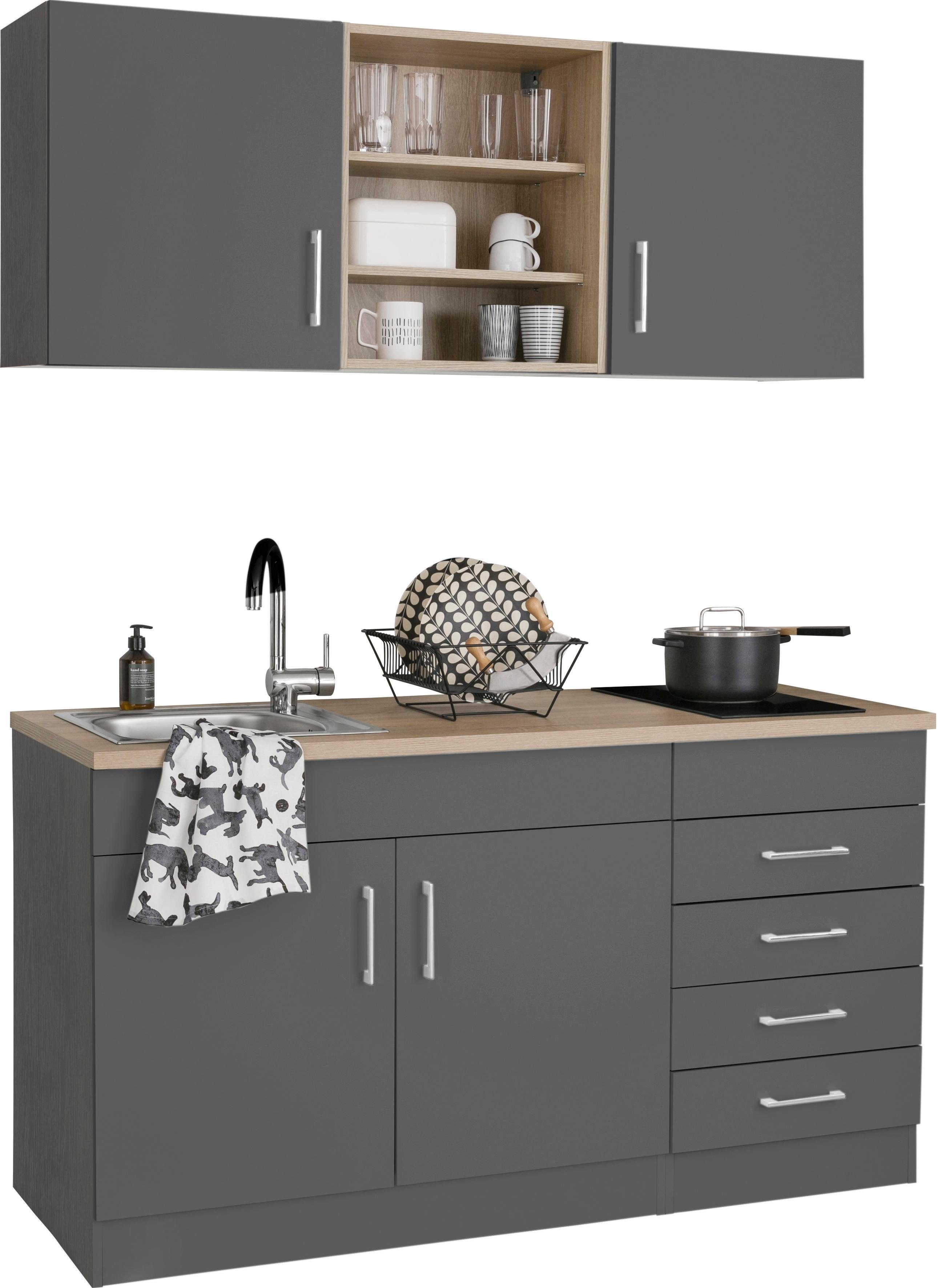 KOCHSTATION Pantryküche KS-Mali, Breite 150 cm, günstig online kaufen