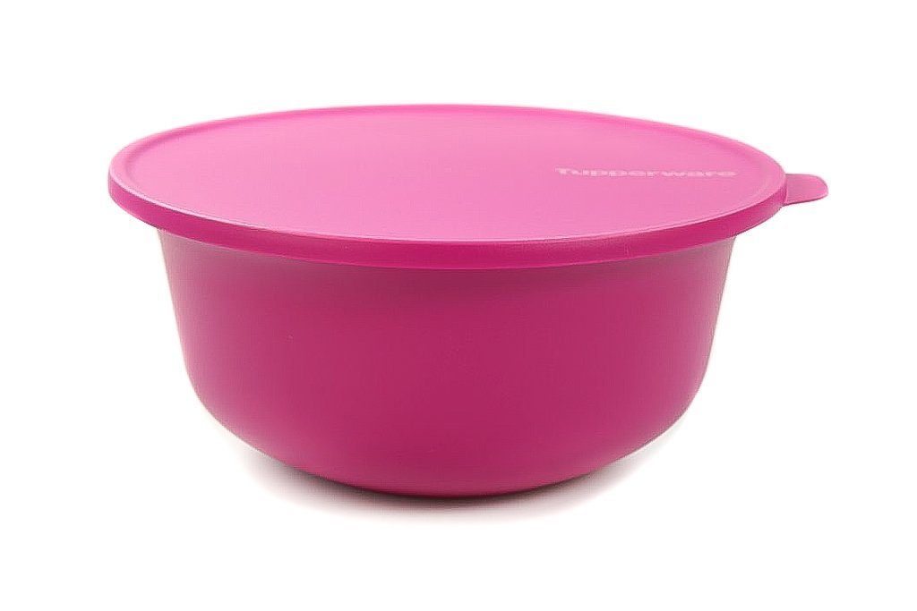 Tupperware Servierschüssel Aloha 4L pink Schüssel Salatschüssel + SPÜLTUCH