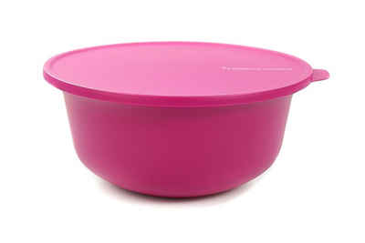 TUPPERWARE Servierschüssel Aloha 4L pink Schüssel Salatschüssel + SPÜLTUCH