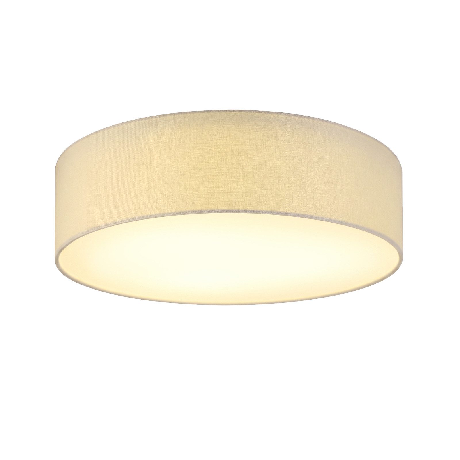 OTTO home Deckenleuchte Avveline - Textilschirm Deckenlampe, ohne Leuchtmittel, wählbar in verschiedenen Stoffausführungen, Größen und Farben, E27