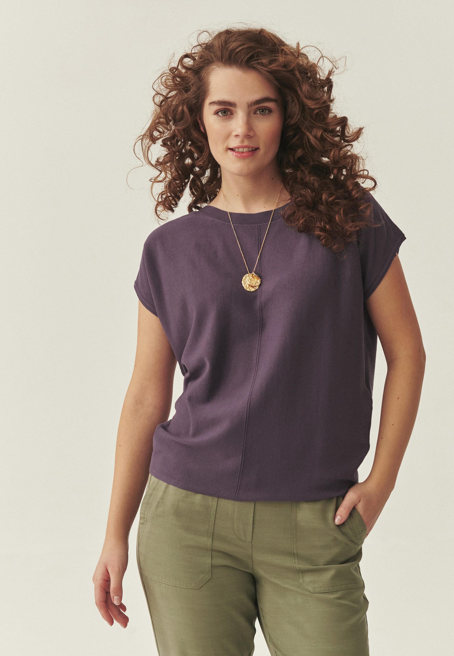 TATUUM Klassische Bluse Strickbluse Aus Lenzing™ Ecovero™ Viskose - Iveni