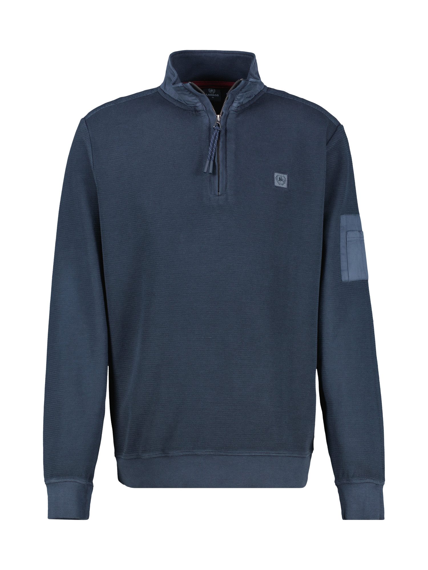 LERROS Sweatshirt LERROS Sweattroyer in Zig-Zag-Struktur günstig online kaufen