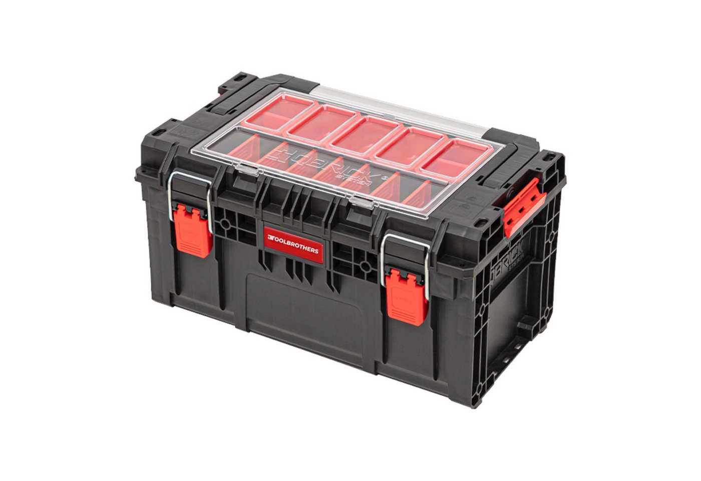 Thumbnail - Toolbrothers Werkzeugkoffer RHINO XL ECO Handling+ Höhe L 26 l IP66 + Trennwände + Boxen