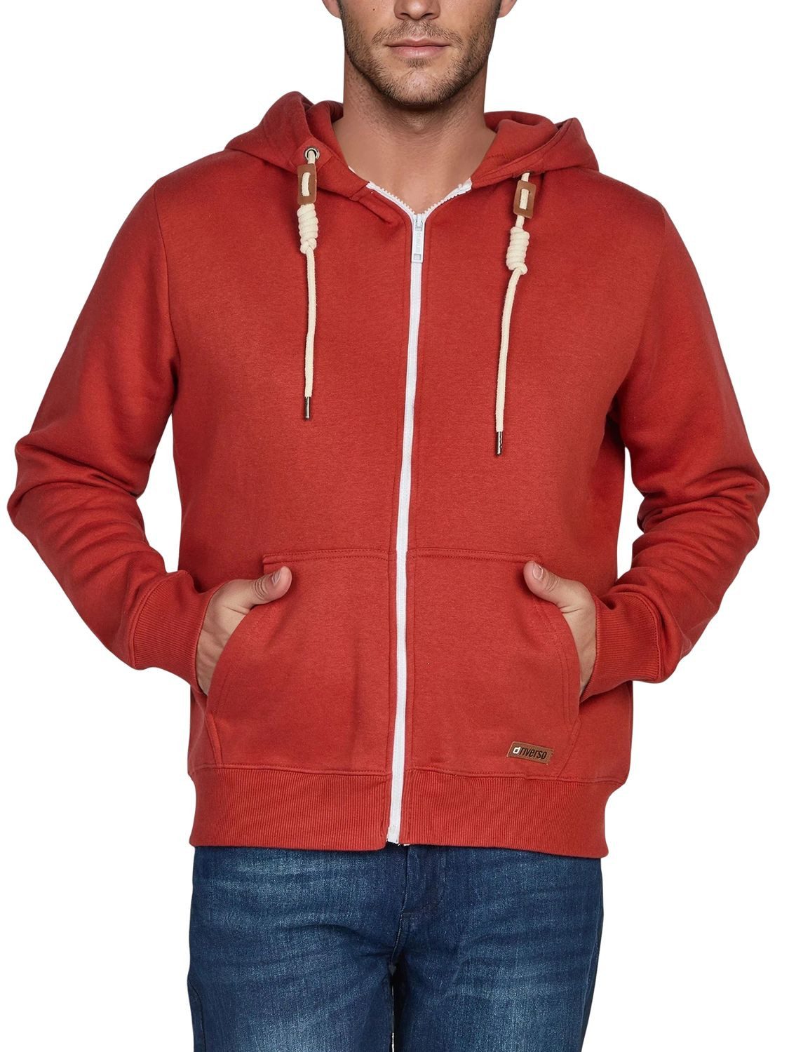 riverso Kapuzensweatjacke Herren Sweatjacke RIVThilo Regular Fit Hoodie