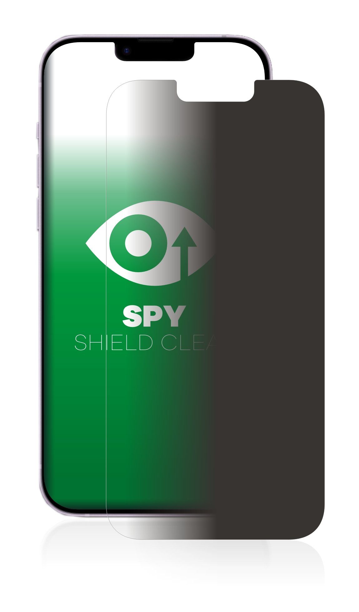 upscreen »Blickschutzfolie« für Apple iPhone 14 Plus, Displayschutzfolie,  Blaulichtfilter Privacy Folie Schutzfolie Sichtschutz klar Anti-Spy