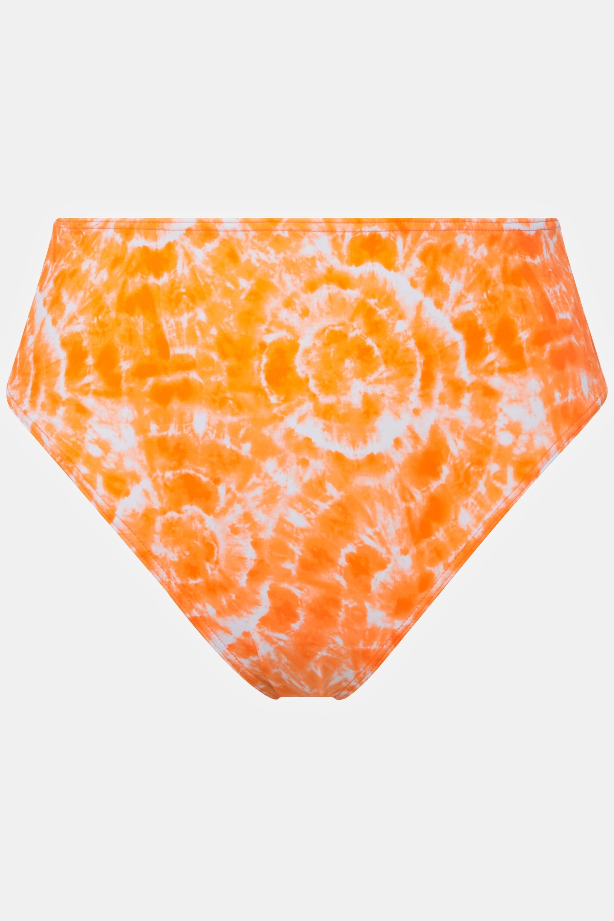 Studio Untold Slip Bikini-Slip High Waist Batik Print orange