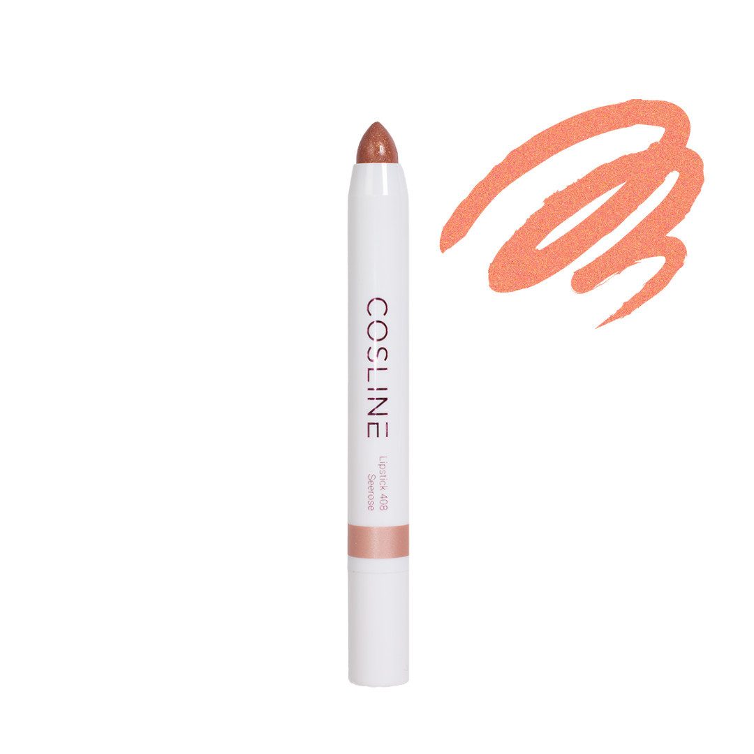 Cosline Cosmetics Lippenstift langanhaltend, pflegend, cremige Textur, mit natürlichen Inhaltsstoffen, Made in Germany