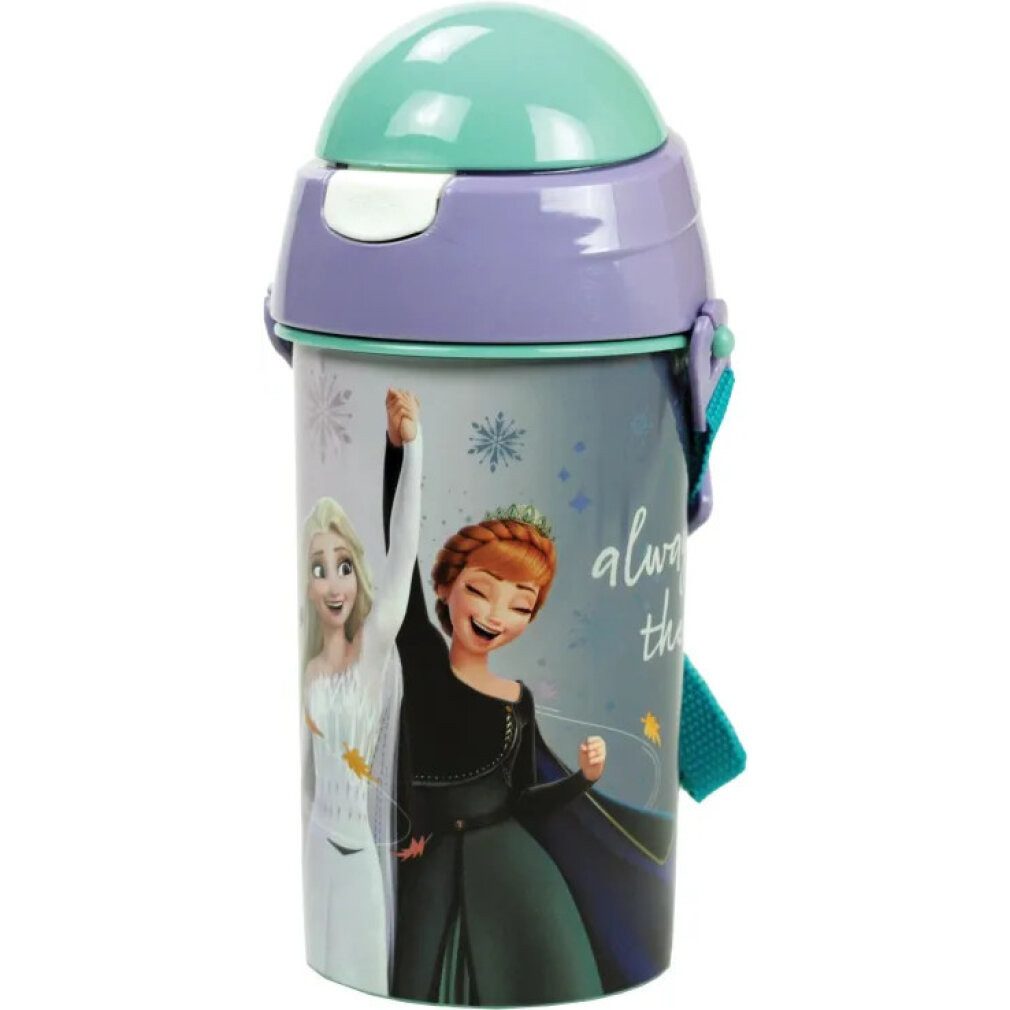 Giovas Trinkflasche Disney Eiskönigin Idyllic Flasche, Sportflasche 500 ml