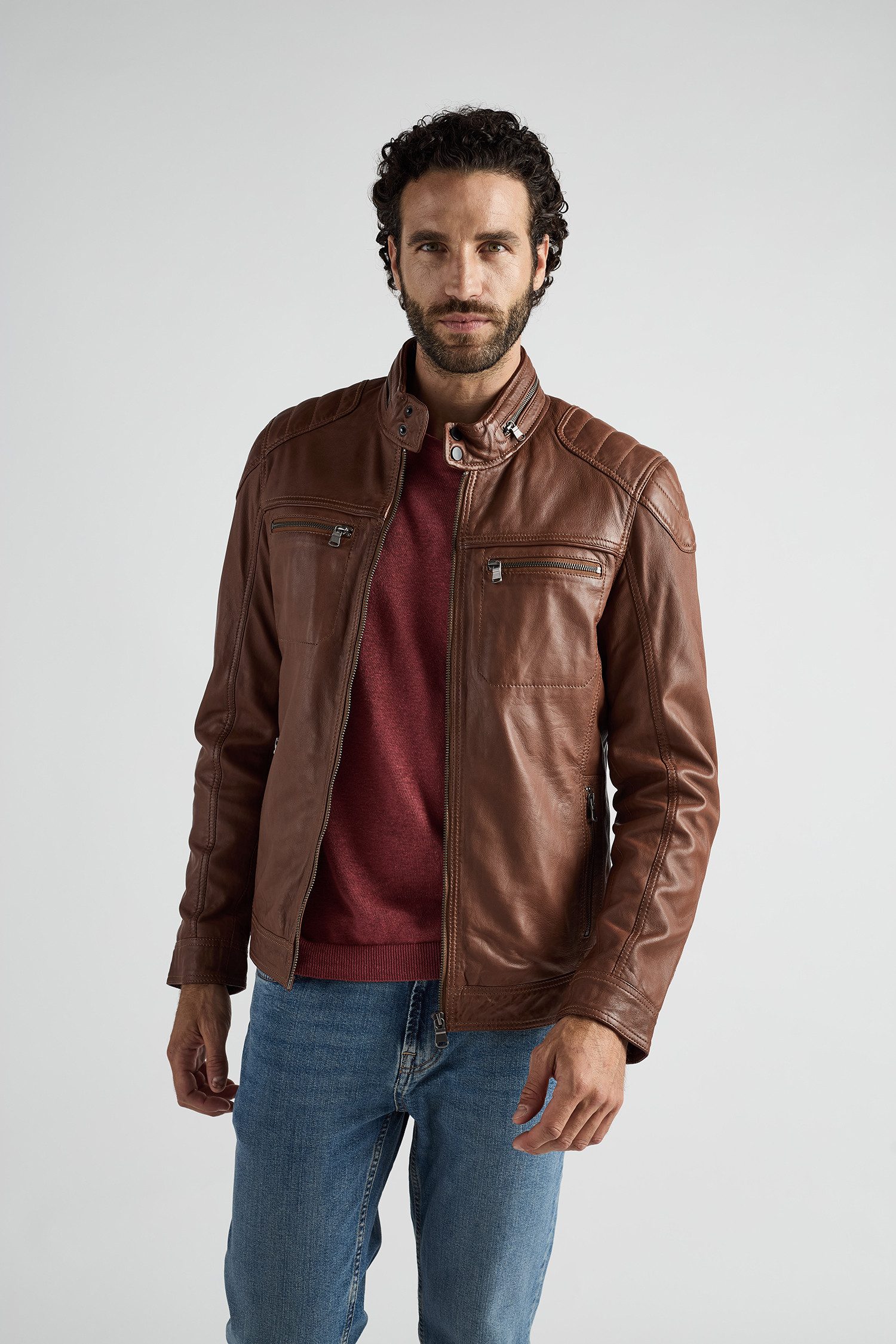 JCC Lederjacke 40700