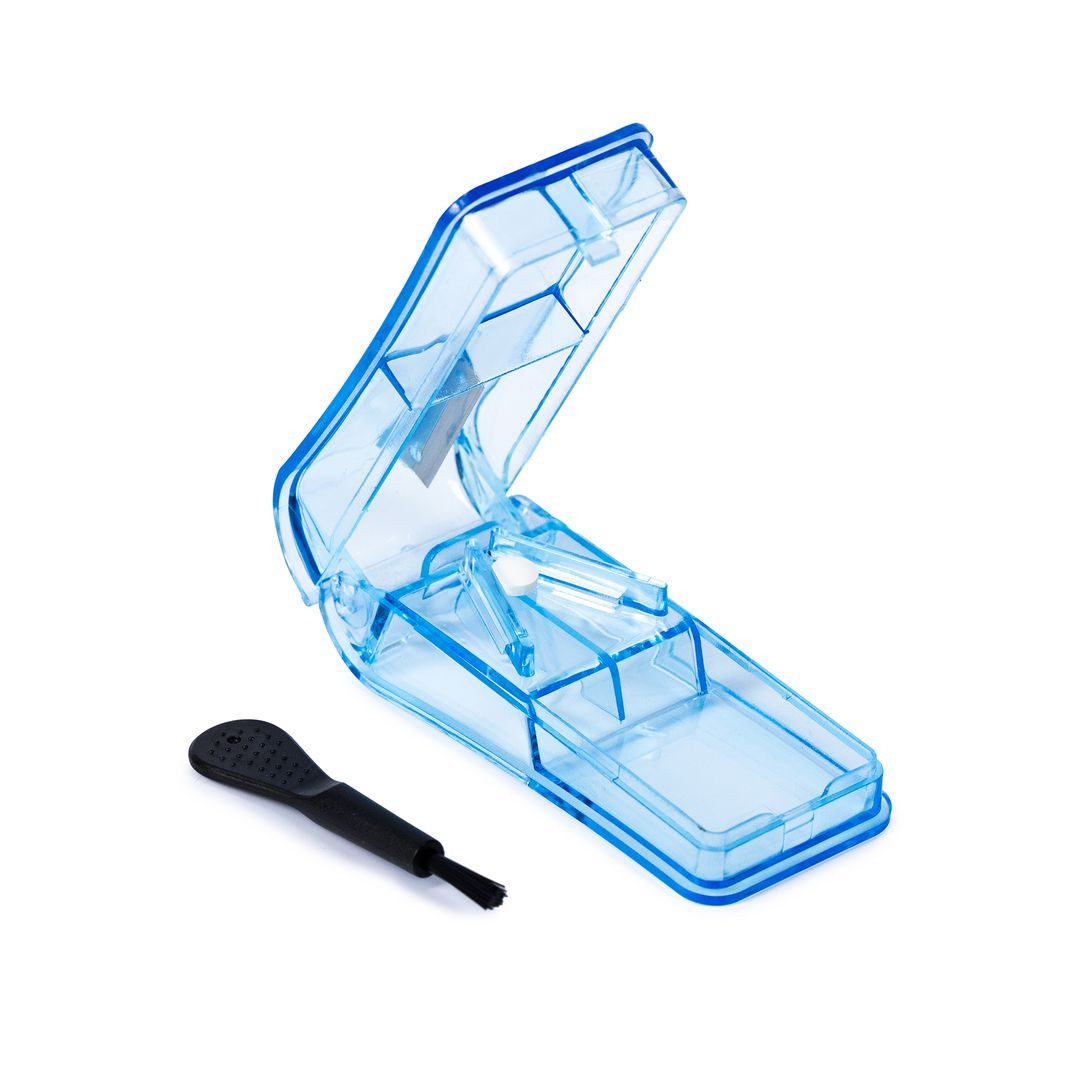 laro Pillendose Premium Tablettenteiler mit Bürste – 96 Stk (96 St)