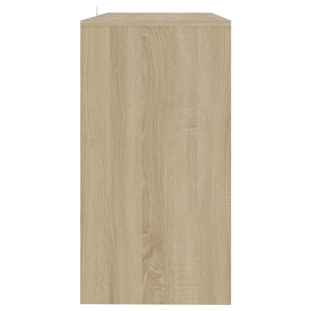 (1-St) Eiche | vidaXL Sonoma cm Beistelltisch Holzwerkstoff Sonoma-Eiche 89x41x76,5 Sonoma Konsolentisch Eiche