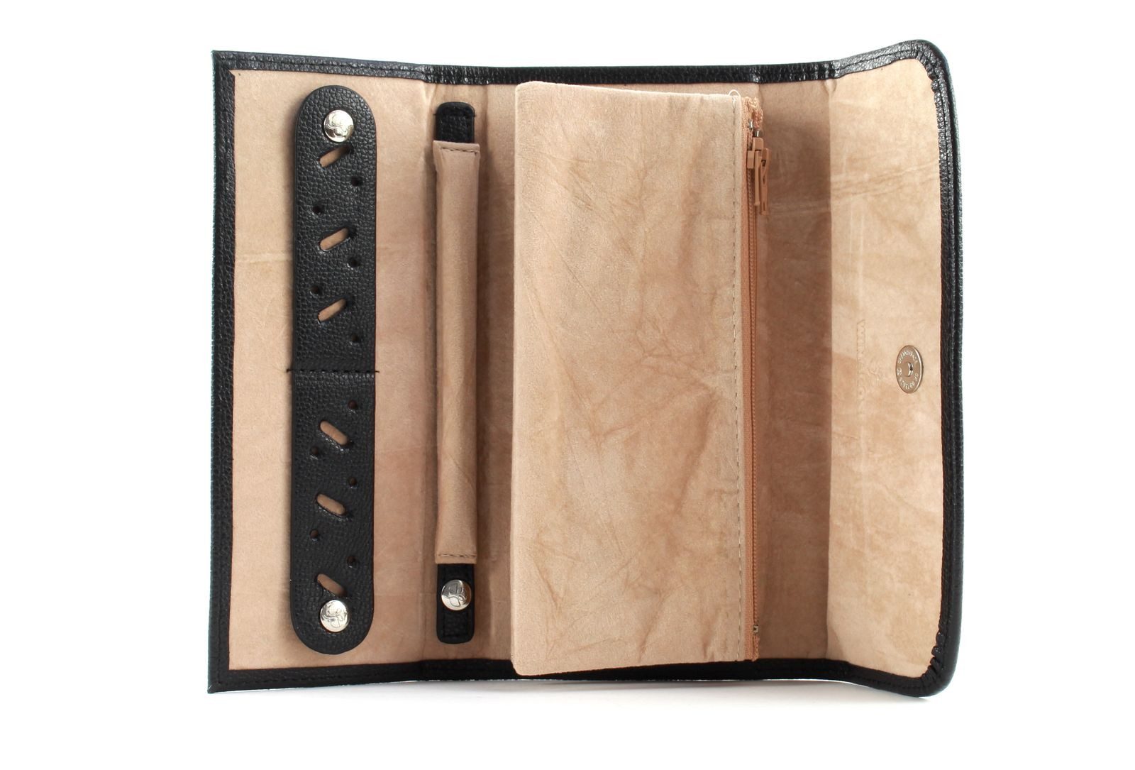 WINDROSE Schmuckkoffer Jewellery Roll, aus echtem Rindsleder