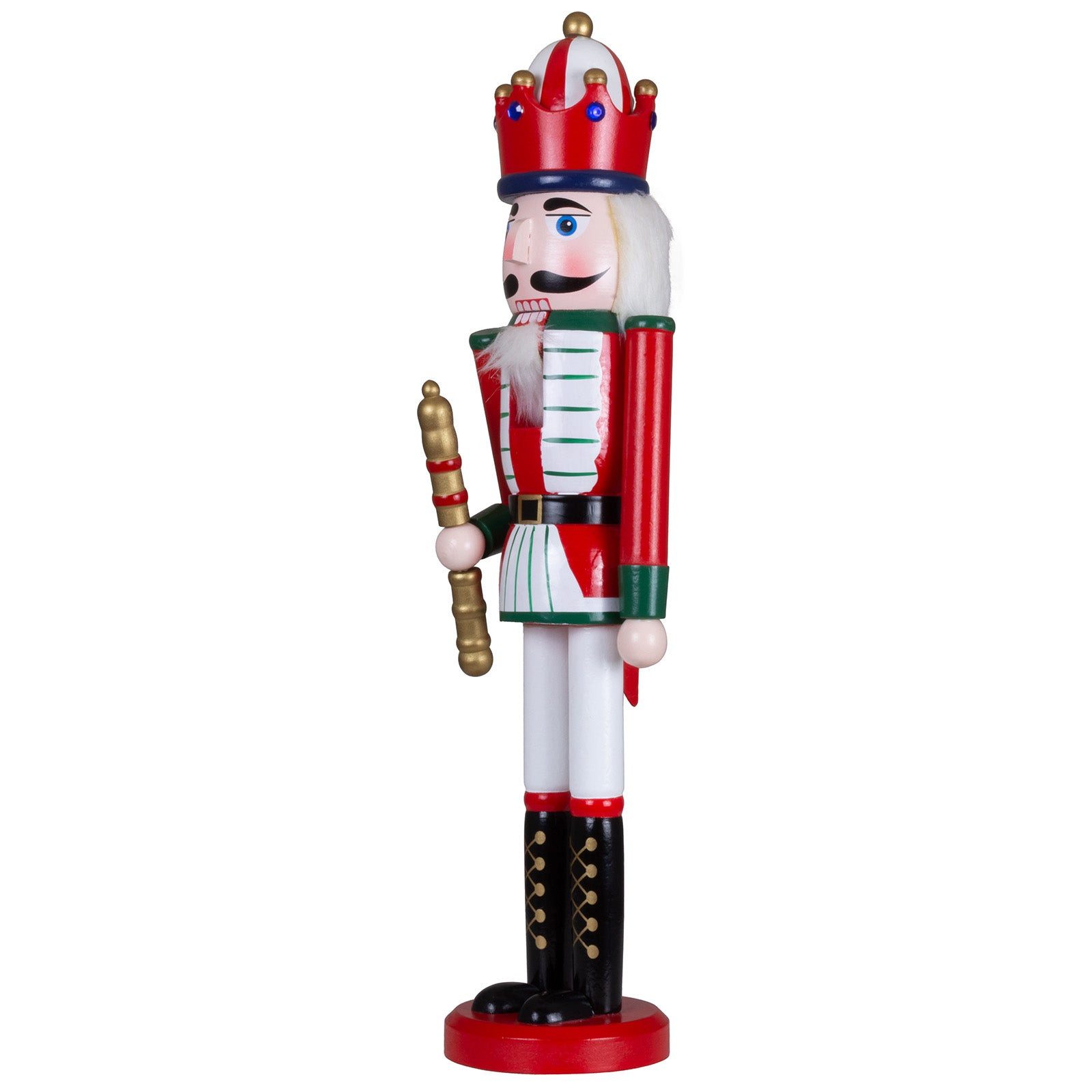 Christmas Paradise Nussknacker Deko Figur 50 cm, (stehend, 1-tlg., Weihnachtsdeko), Holz, bunt