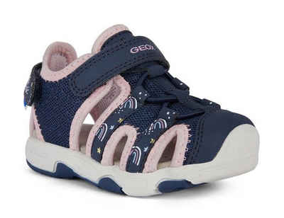 Geox B SANDAL MULTY GIRL Sandale, Sommerschuh, Klettschuh, Sandalette, mit Geox Spezial Membran