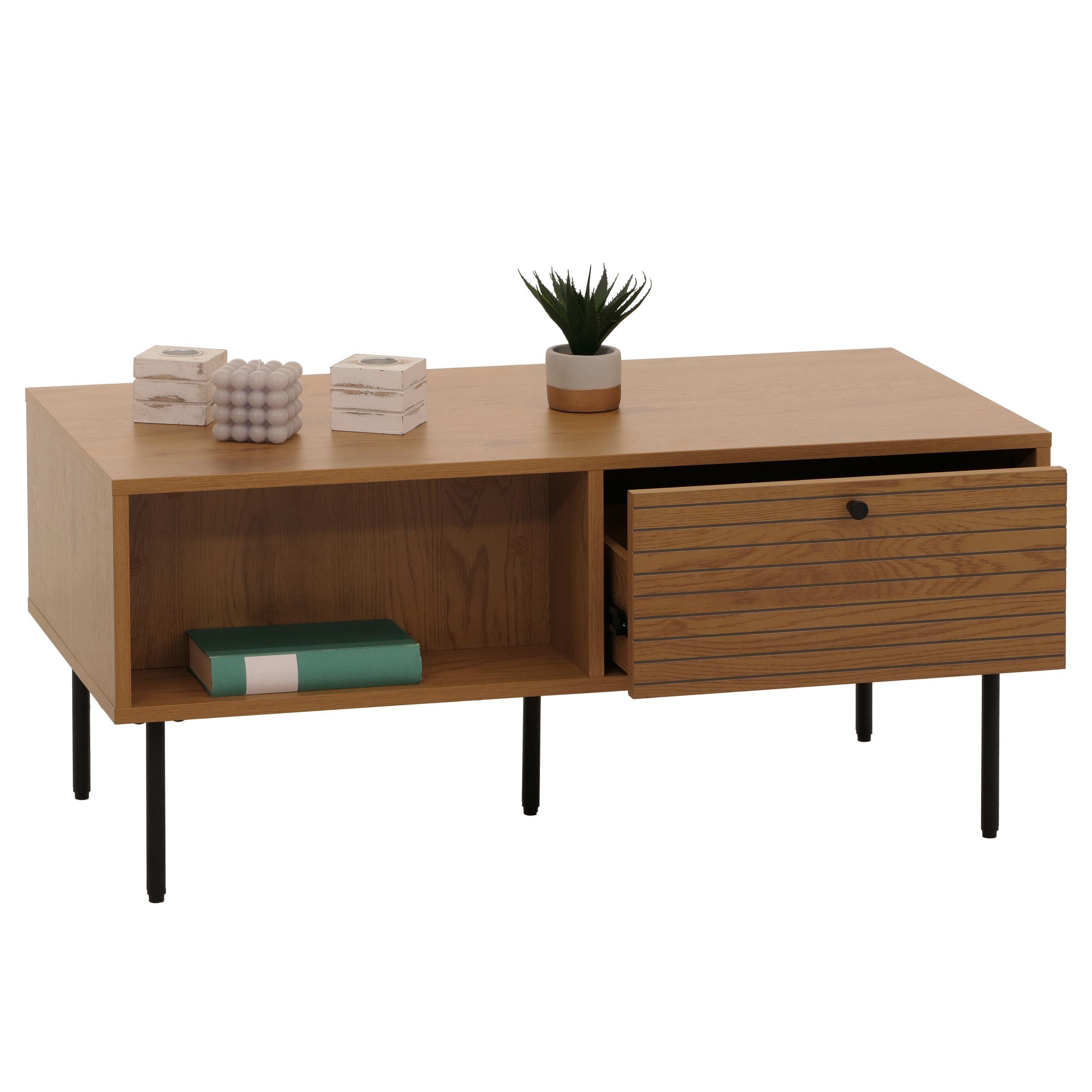 MCW Couchtisch MCW-N78, Maximale Belastbarkeit obere Platte: 50 kg