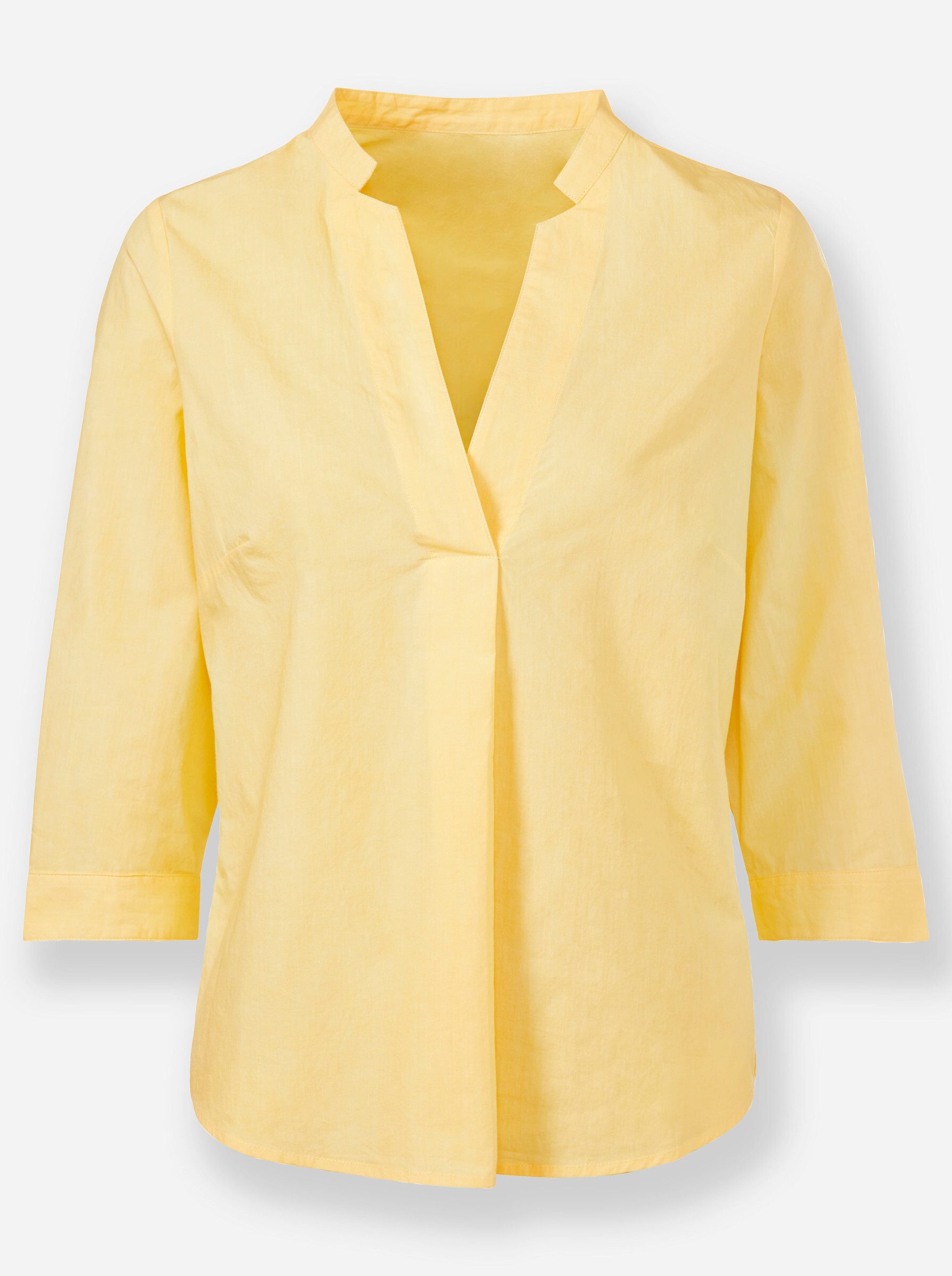 Klassische Bluse Bluse 3/4-Arm