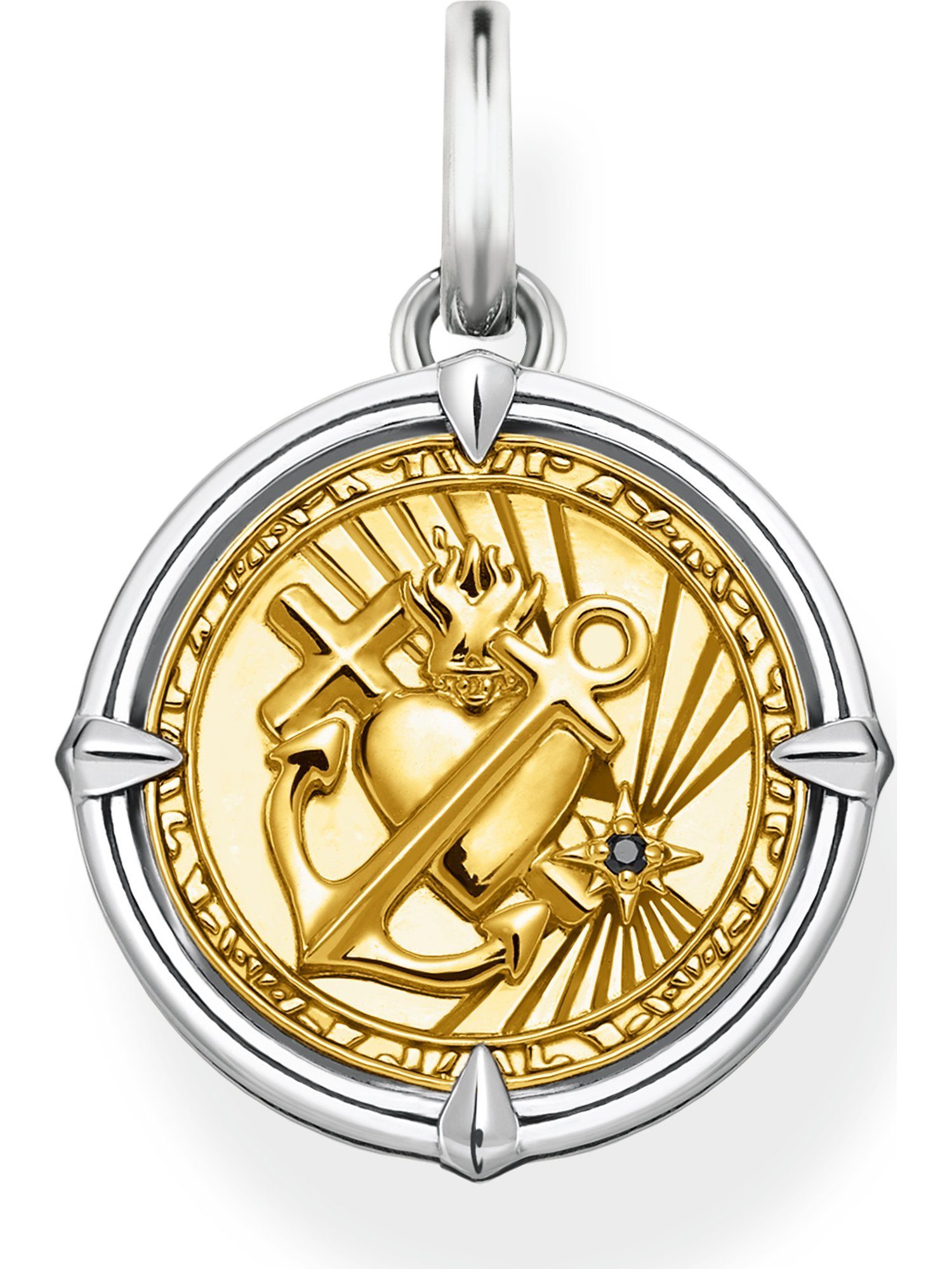 THOMAS SABO Кулони Thomas Sabo Damen-Anhänger 925er Silber Zirkonia