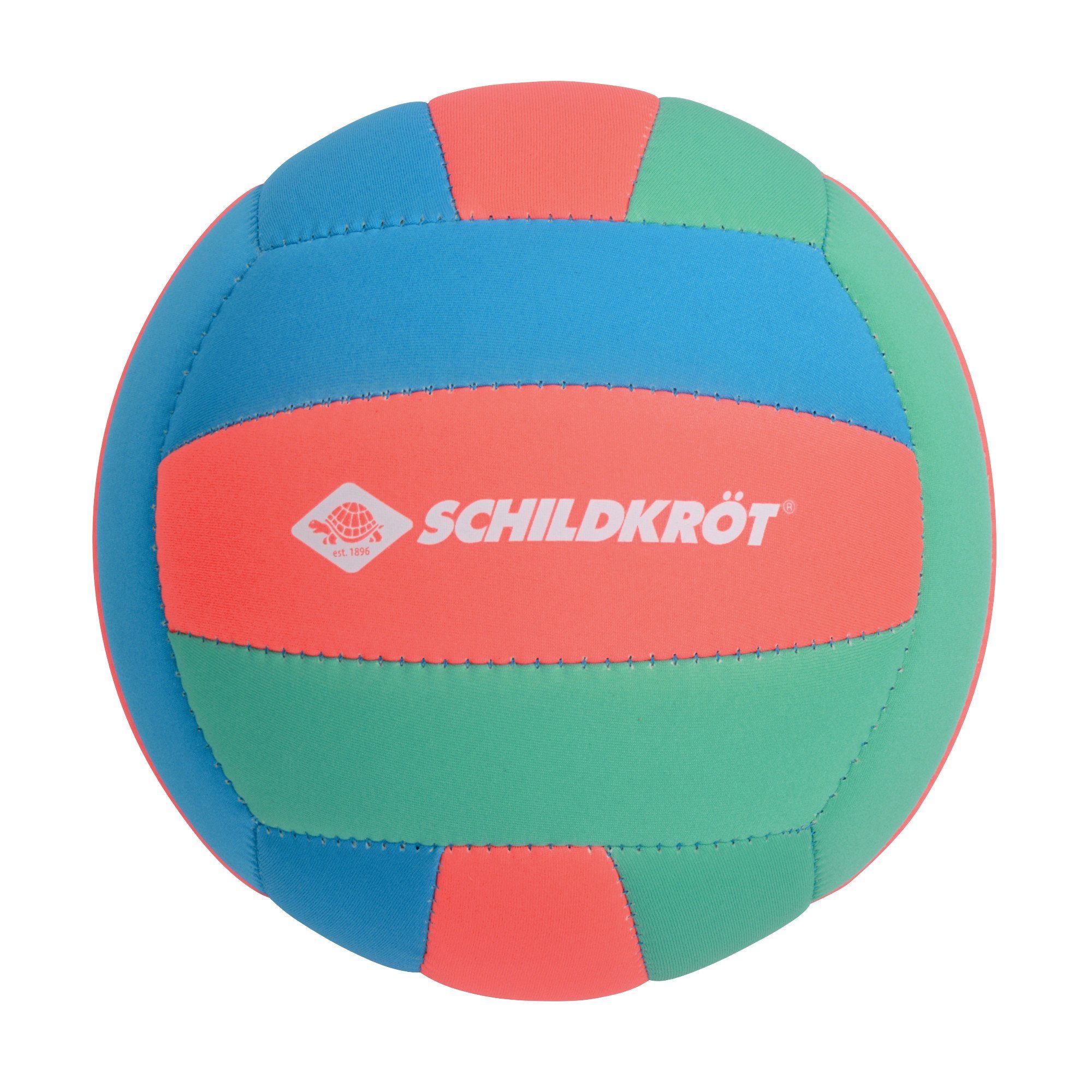 Funsports Schildkröt Schildkröt Beachball langlebig, Tropical, performancestark und strapazierfähig, Beachball wasserabweisend