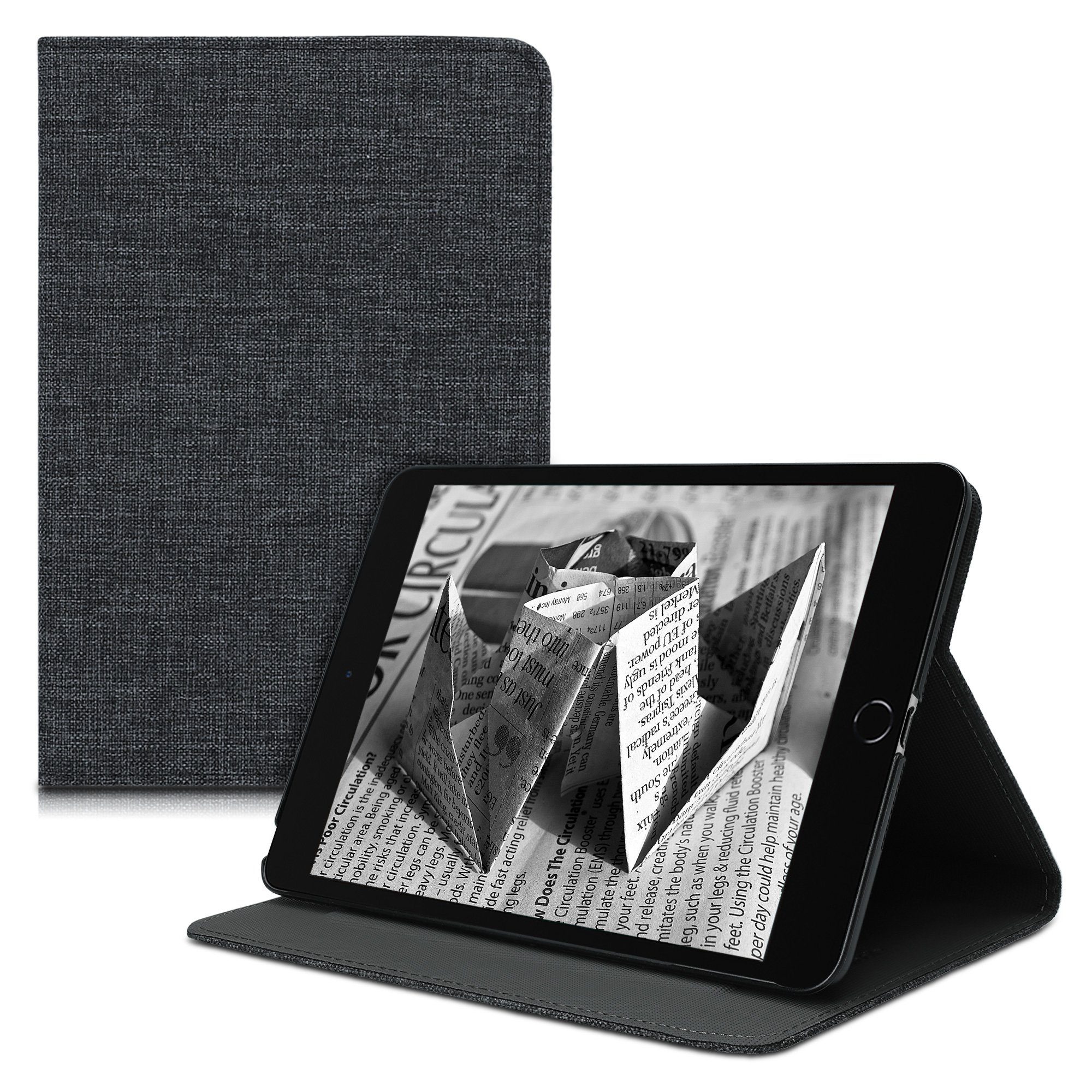 kwmobile Tablet-Hülle Hülle für Apple iPad Mini 5 (2019), Slim Tablet Cover  Case Schutzhülle mit Ständer