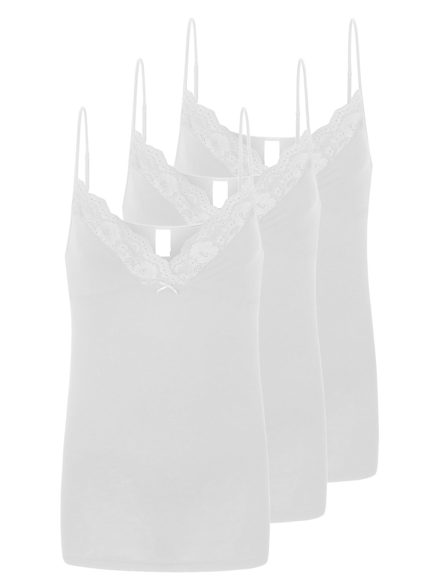 Schöller Achseltop 3er Pack Dessous-Top Viskose (Packung, 3-St)