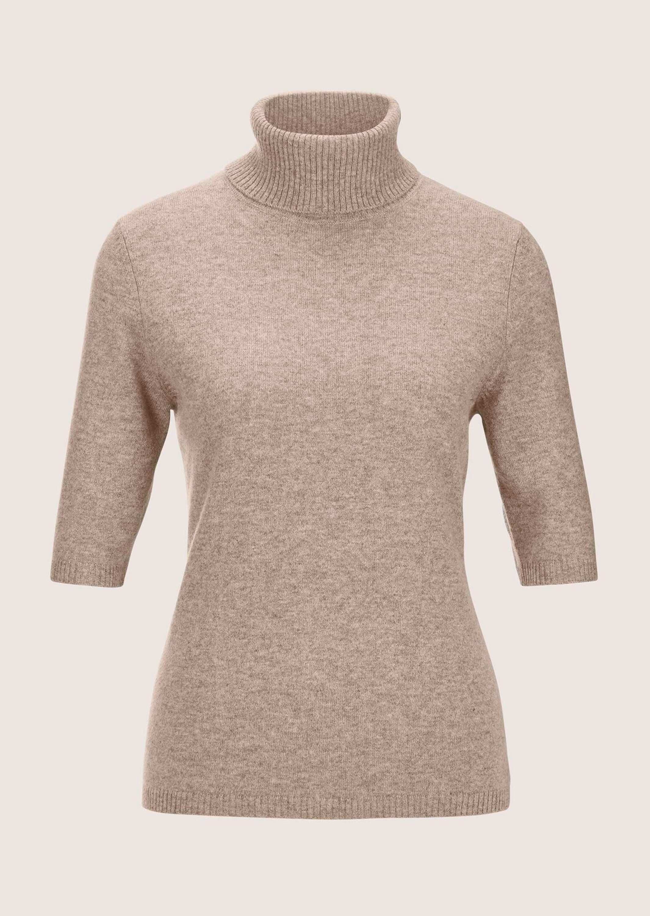 Strickpullover Luxuriöser Strickpullover mit Rollkragen