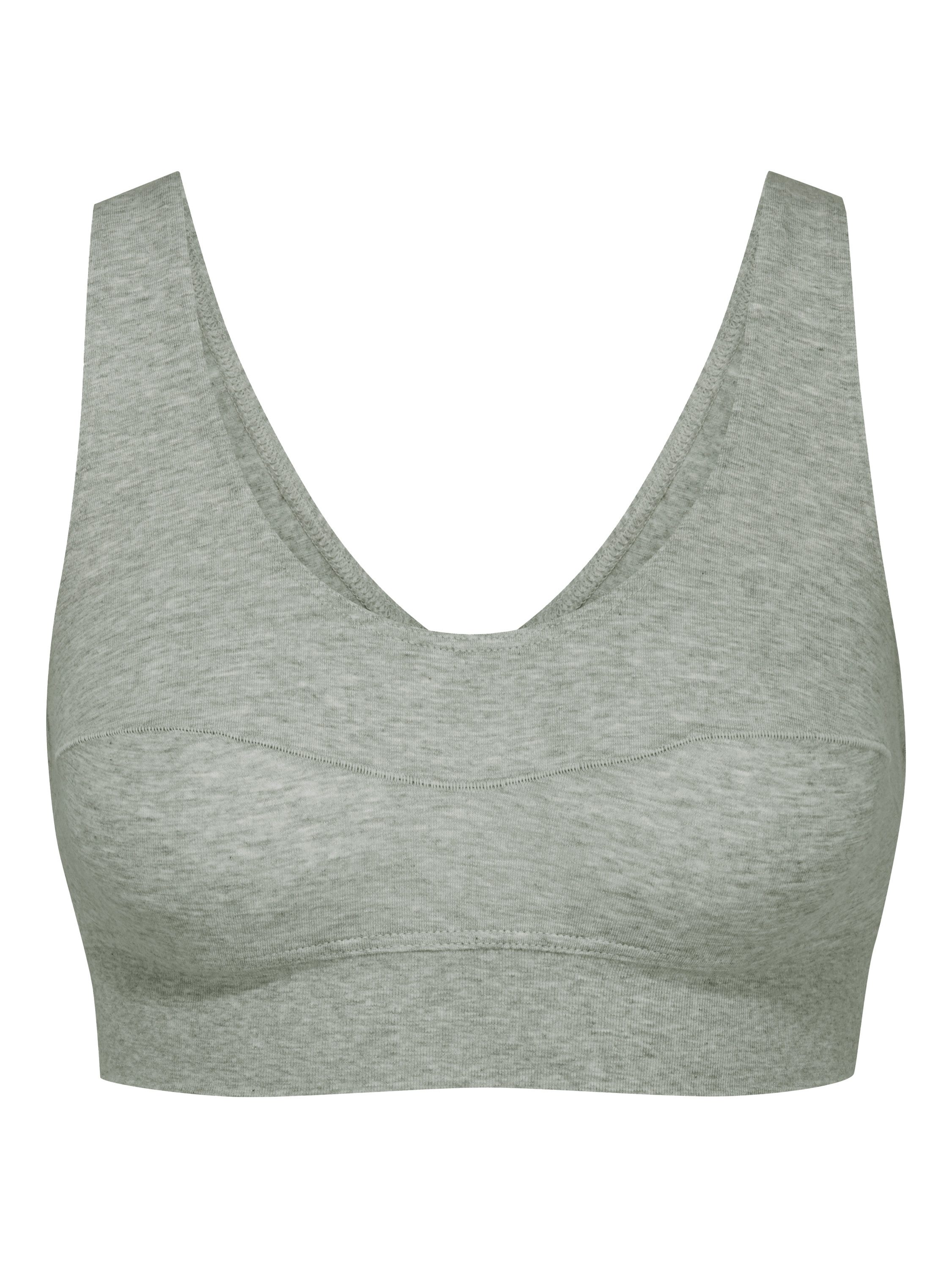 CALIDA Bustier Elastic Damen (1-tlg) weicher Softbund, breite Träger und natürlicher Halt