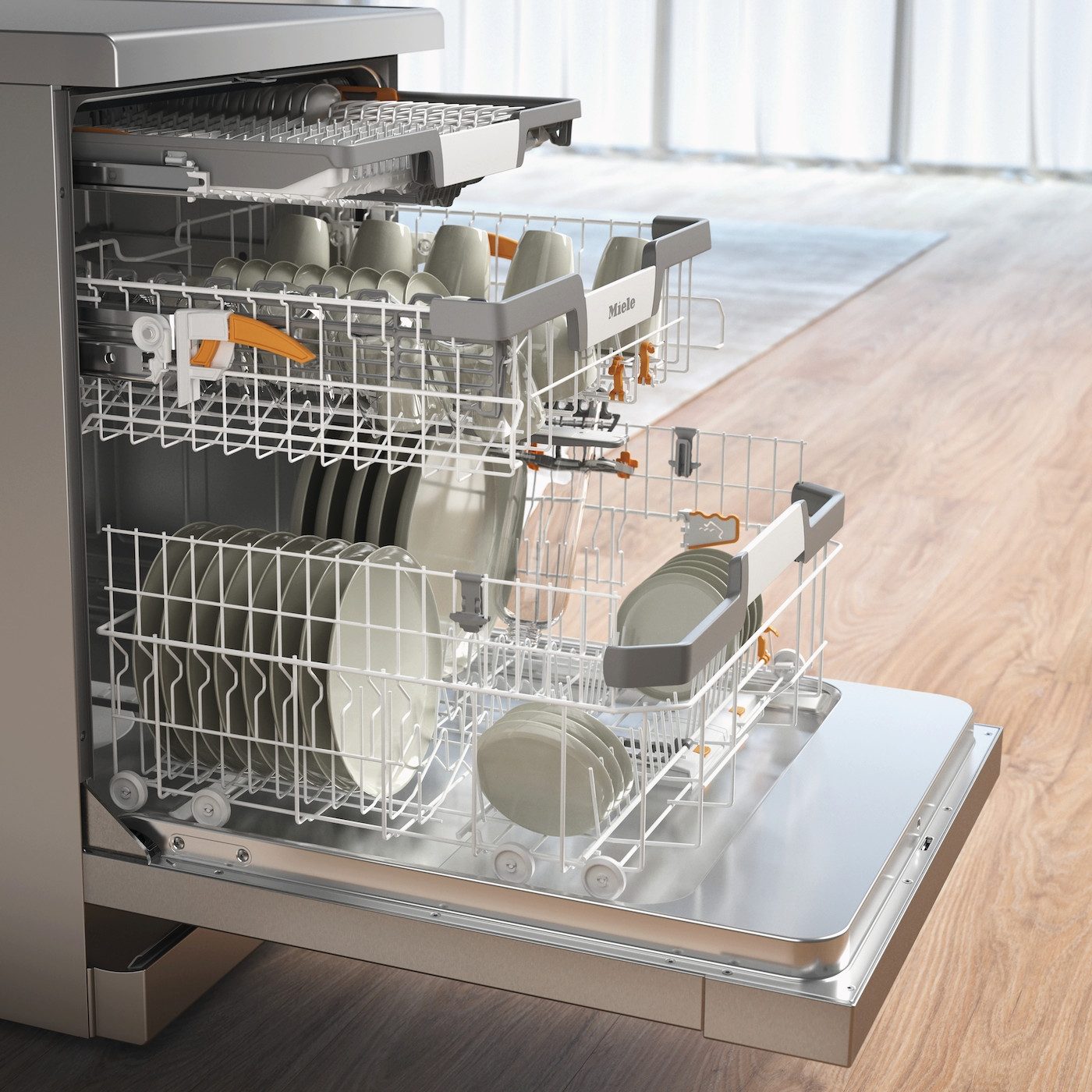 Miele Standgeschirrspüler G 7210 SC Front, 14 Maßgedecke