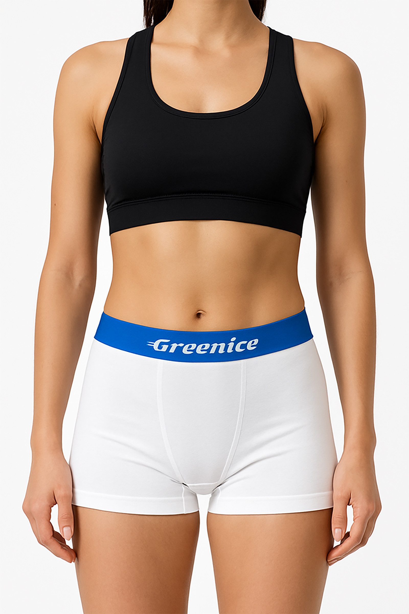 TEXEMP Panty 6 Damen Hotpants Panty Panties Slip Unterwäsche Boxershorts Microfaser (Spar-Packung, 6-St., 6er Pack) Ohne nerviges Plegeetikett